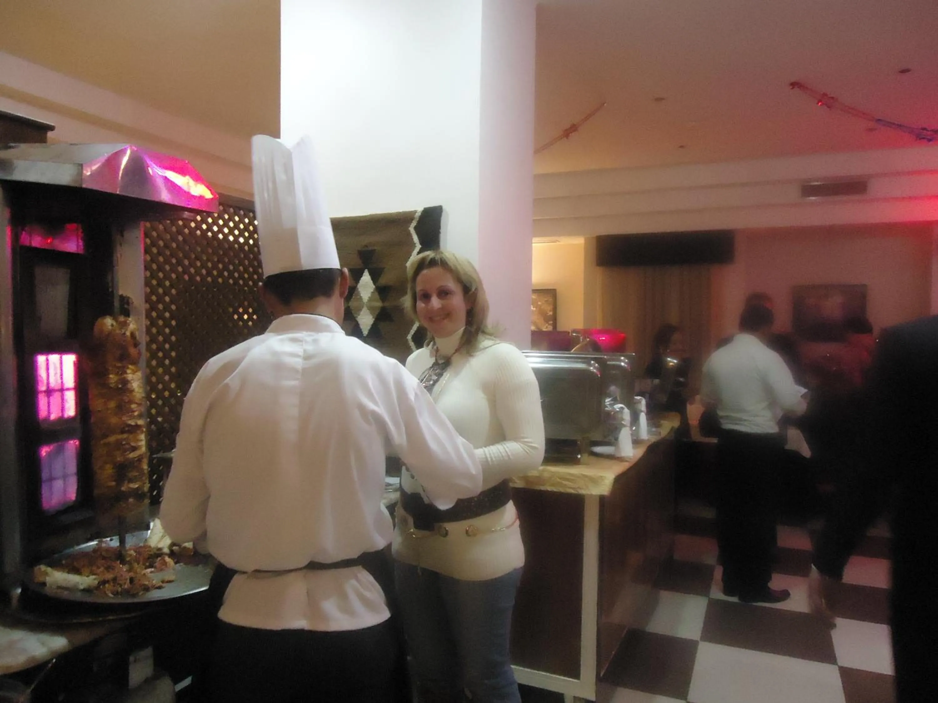 People in La Maison Hotel