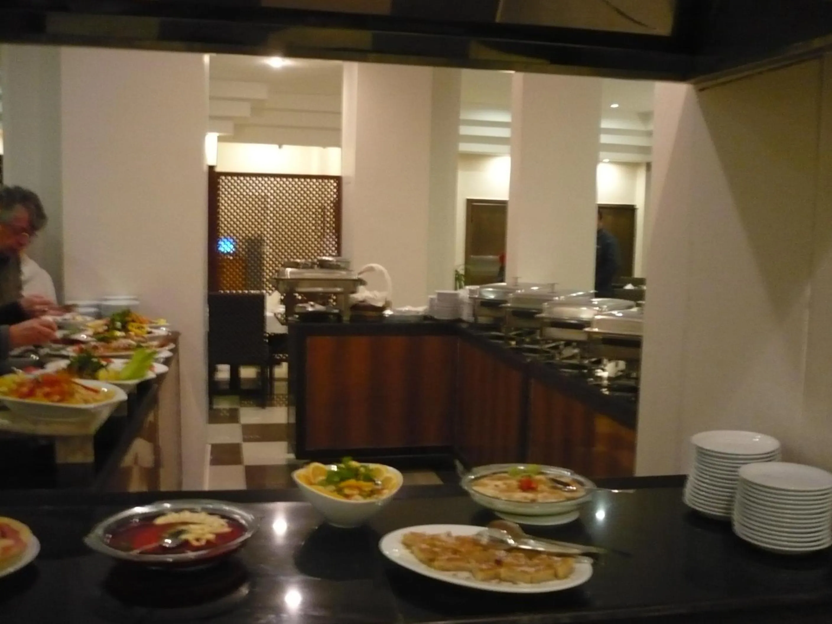 Food and drinks in La Maison Hotel