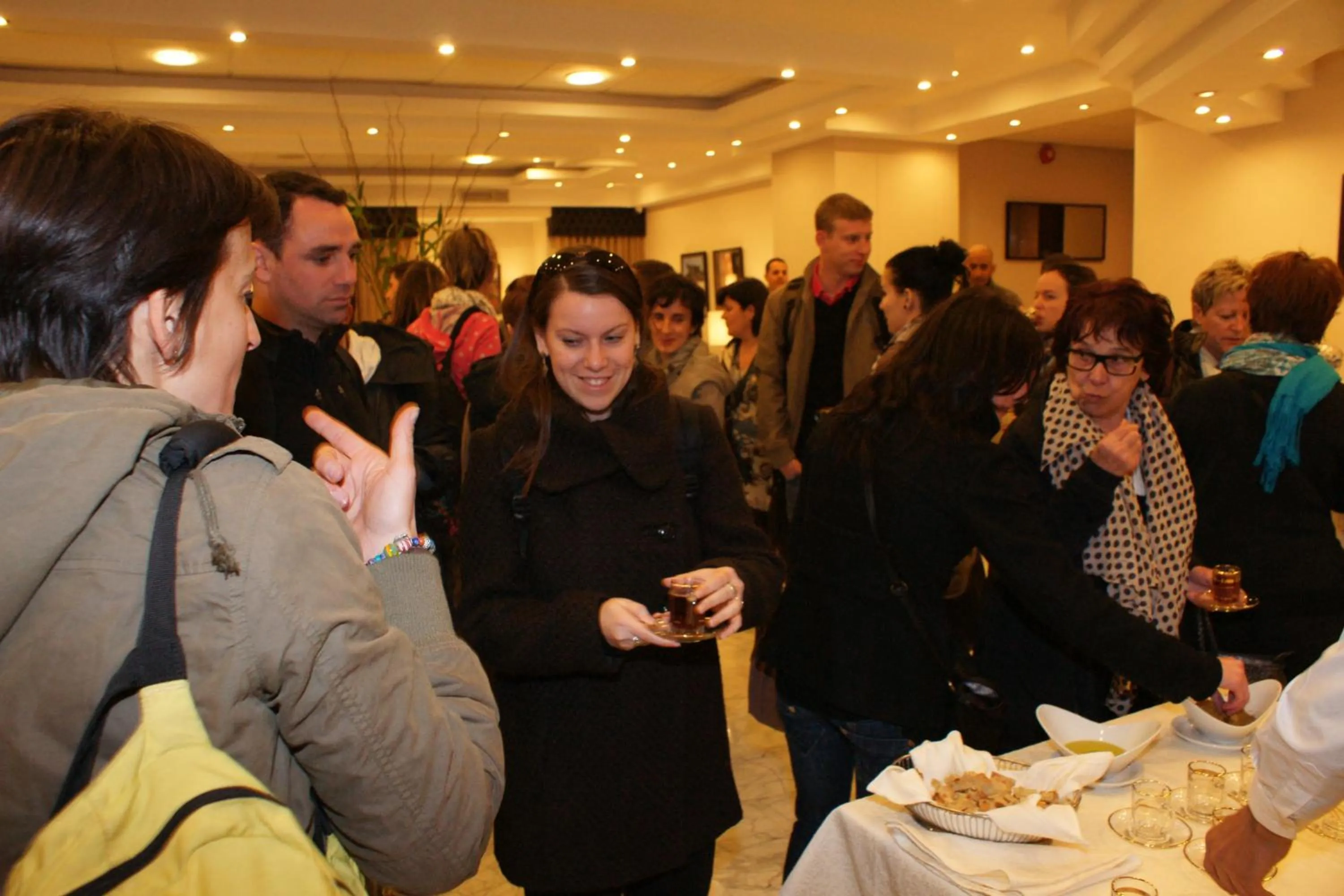 People in La Maison Hotel