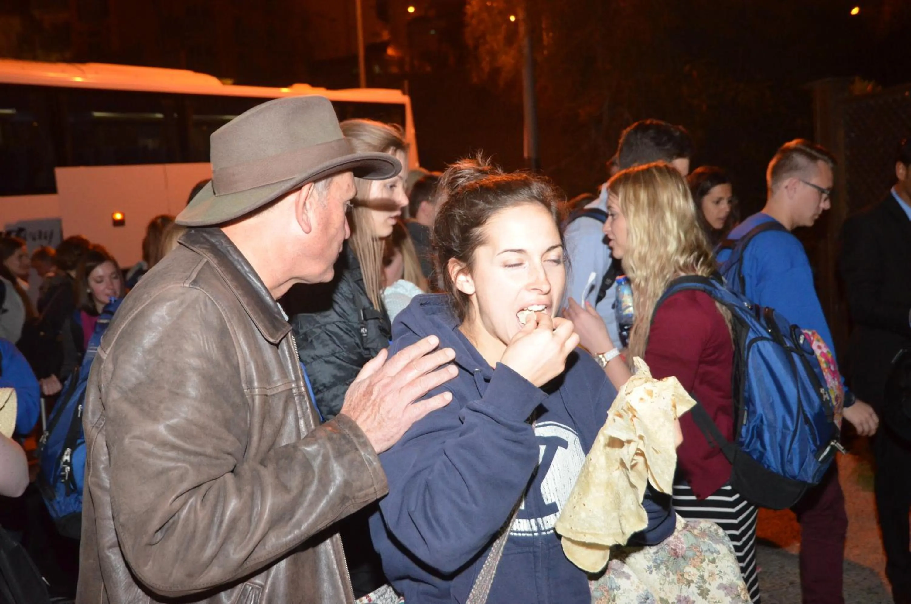 People in La Maison Hotel