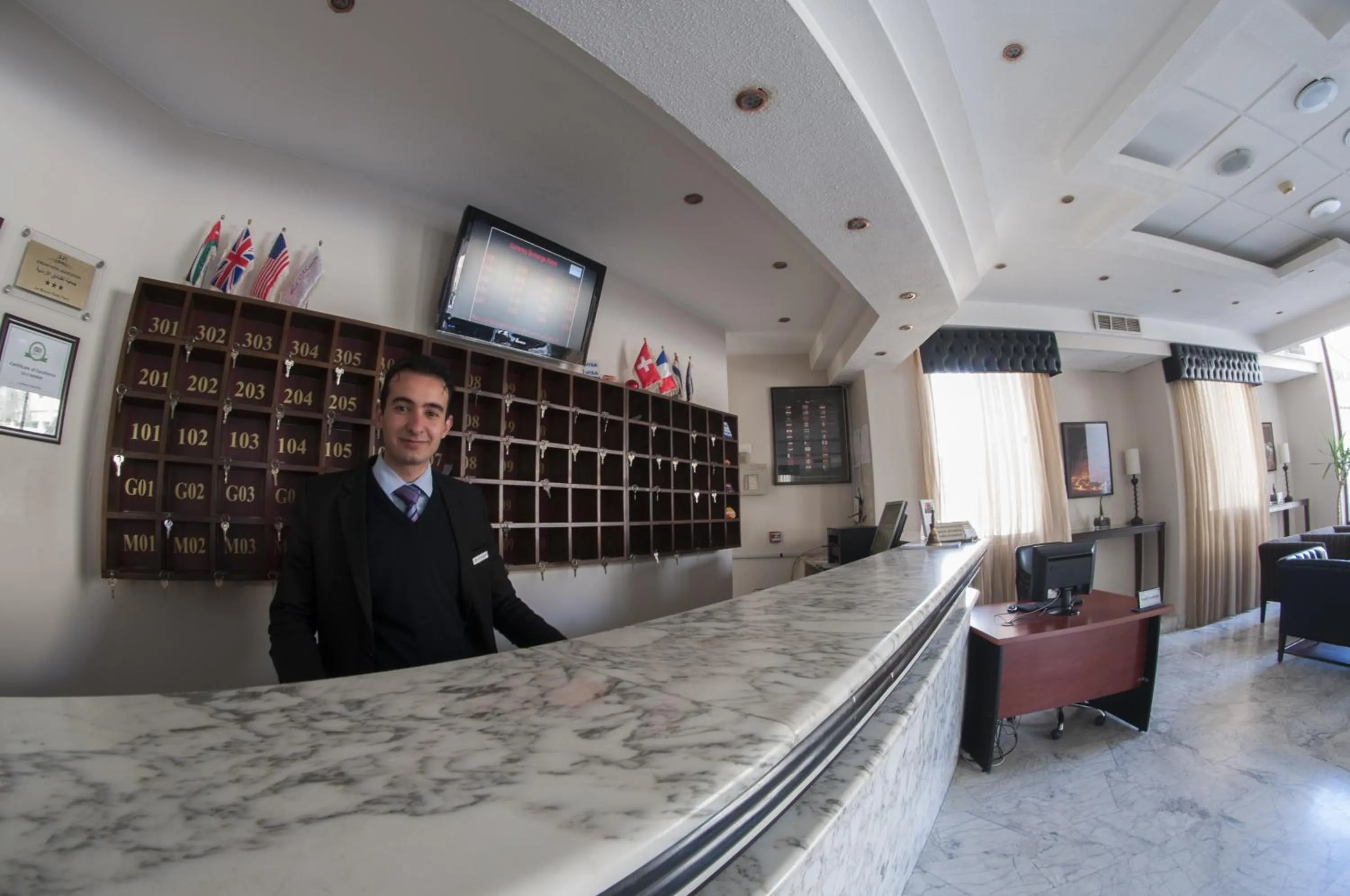 Staff in La Maison Hotel