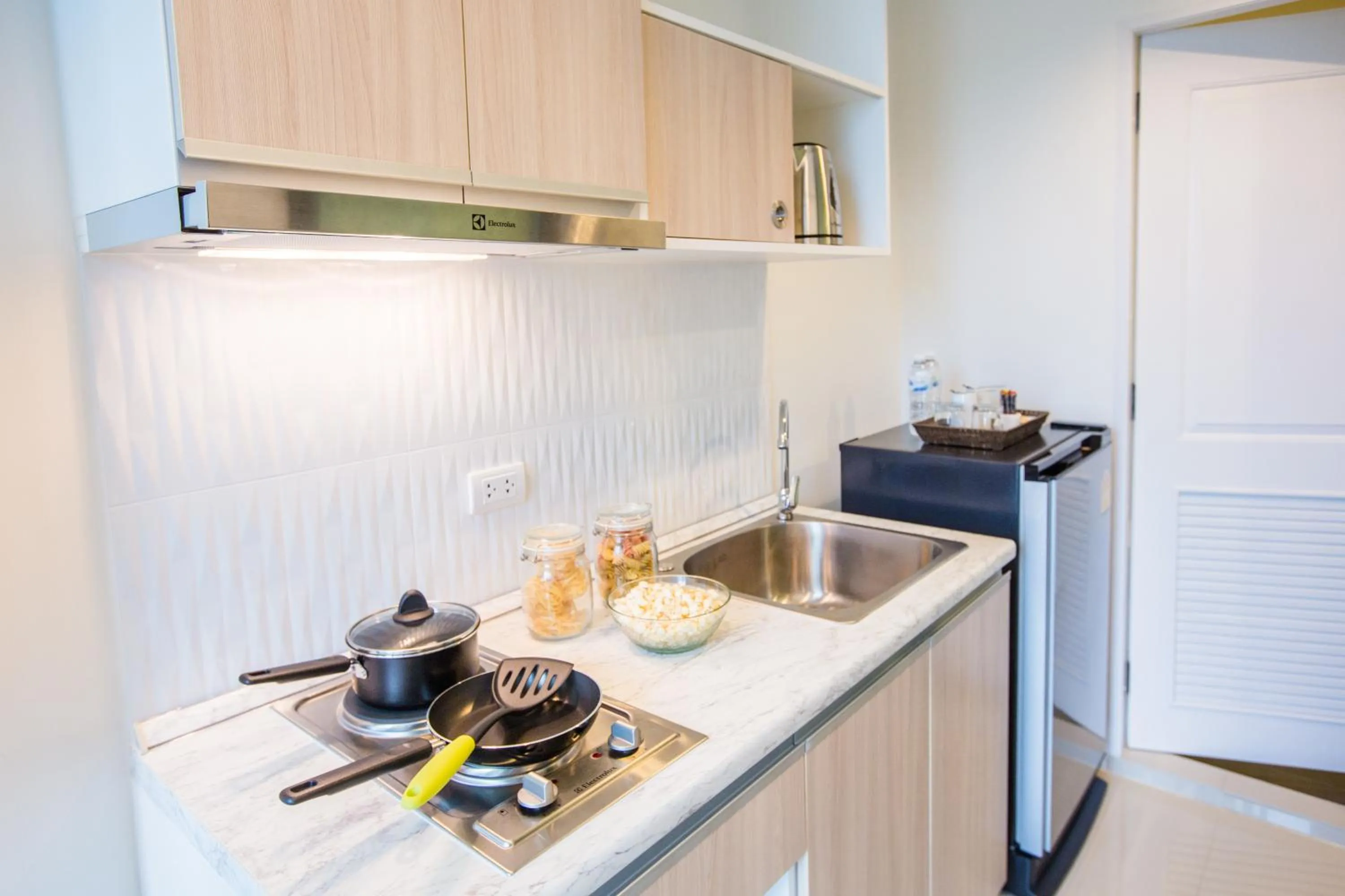 Kitchen or kitchenette in Connext Residence Phuket