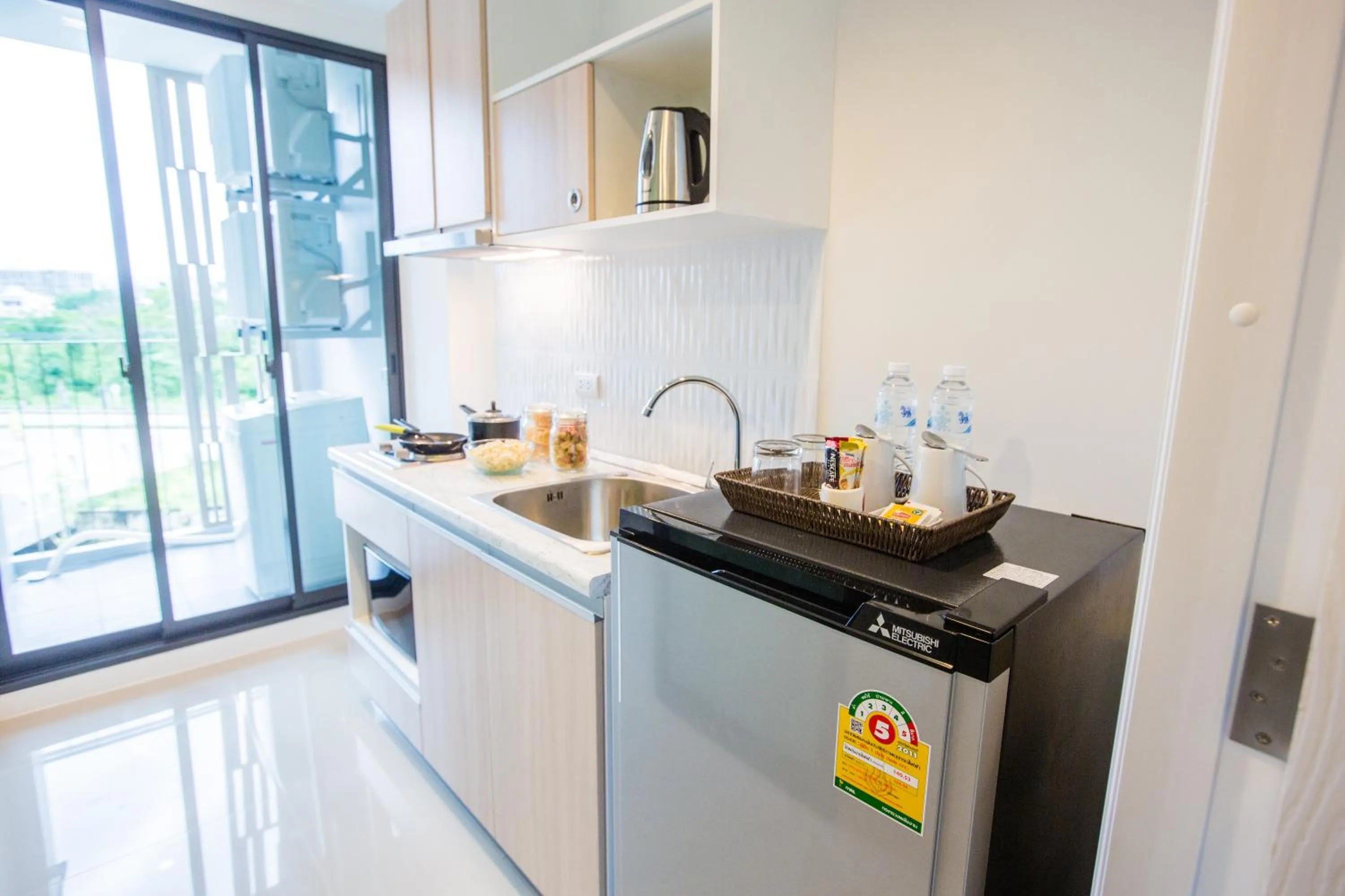 Kitchen or kitchenette in Connext Residence Phuket