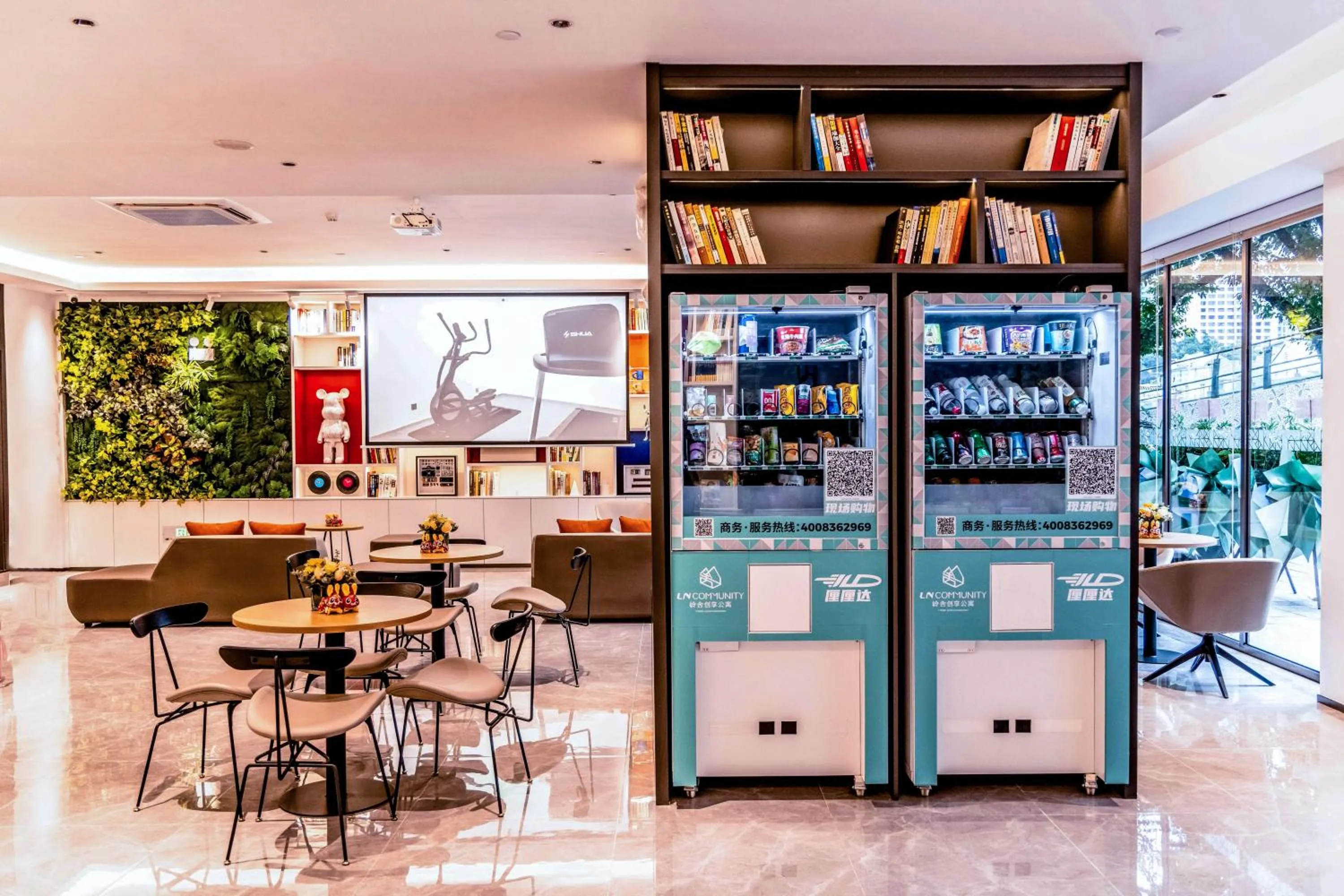 Lobby or reception in LNCommunity Guangzhou Haizhu Branch