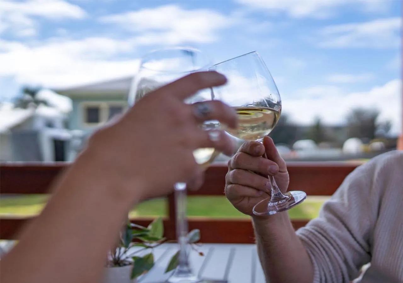 Patio in Tween Waters Merimbula