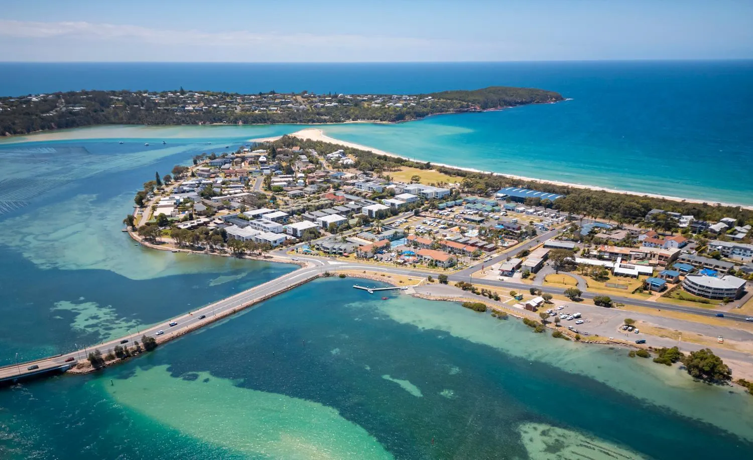 Bird's eye view in Tween Waters Merimbula