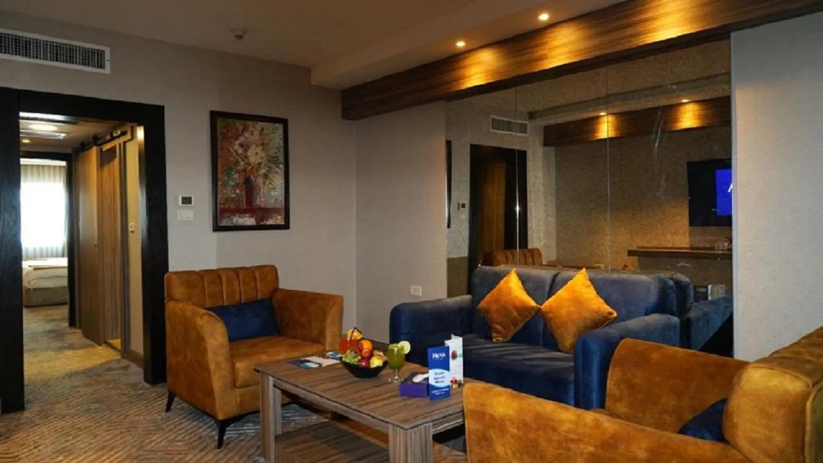 Living room in MENA Tyche Hotel Amman