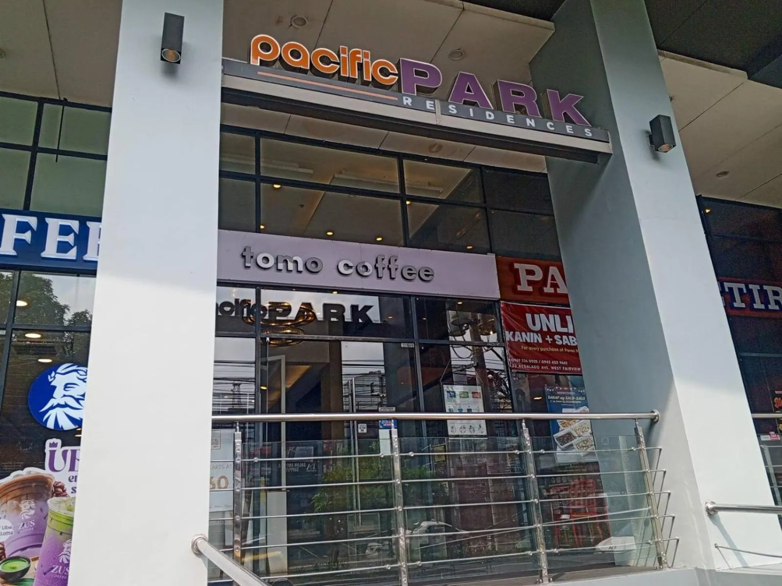 Property building in Pacific Park Hotel