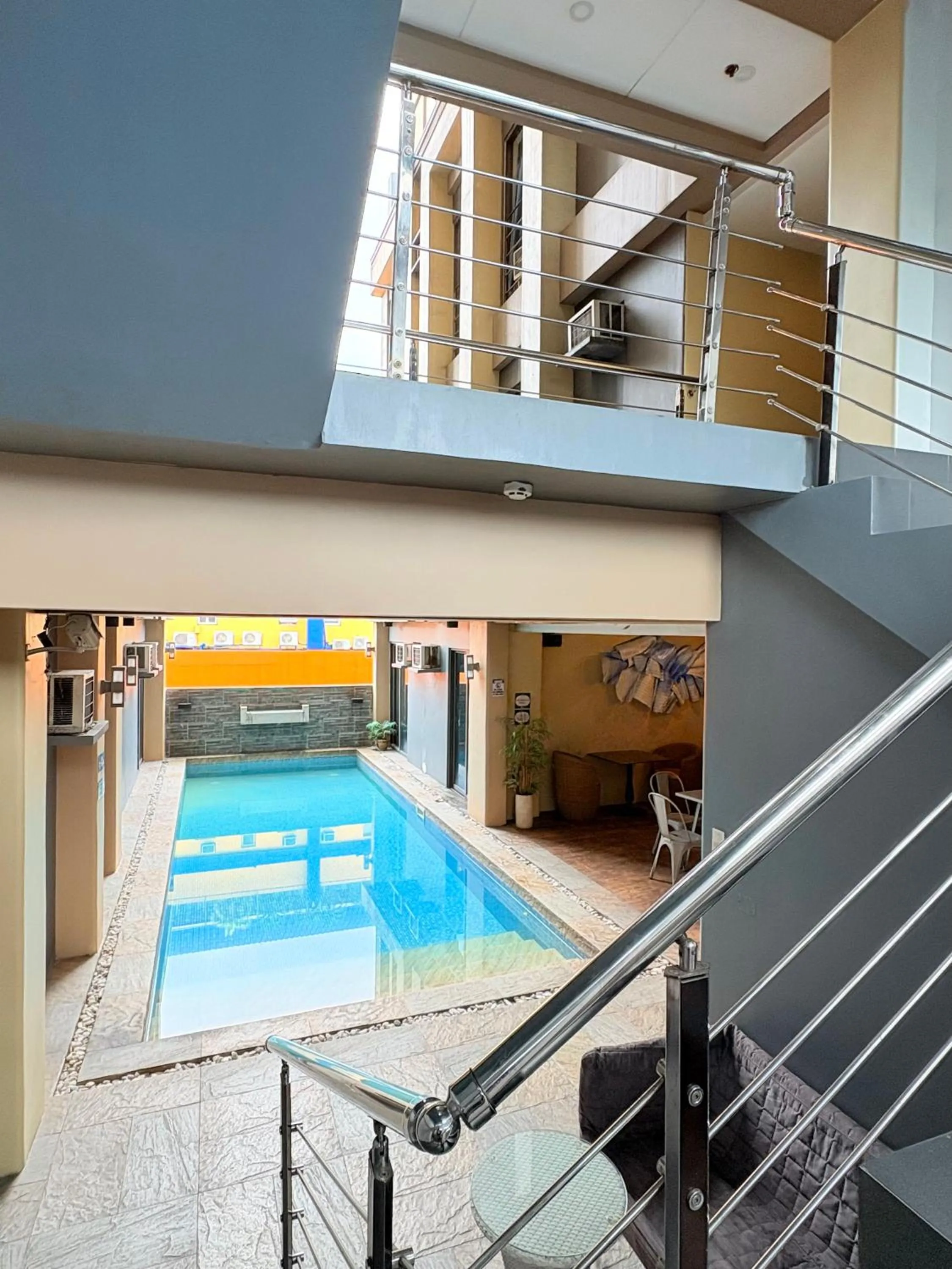 Pool view in Pacific Park Hotel