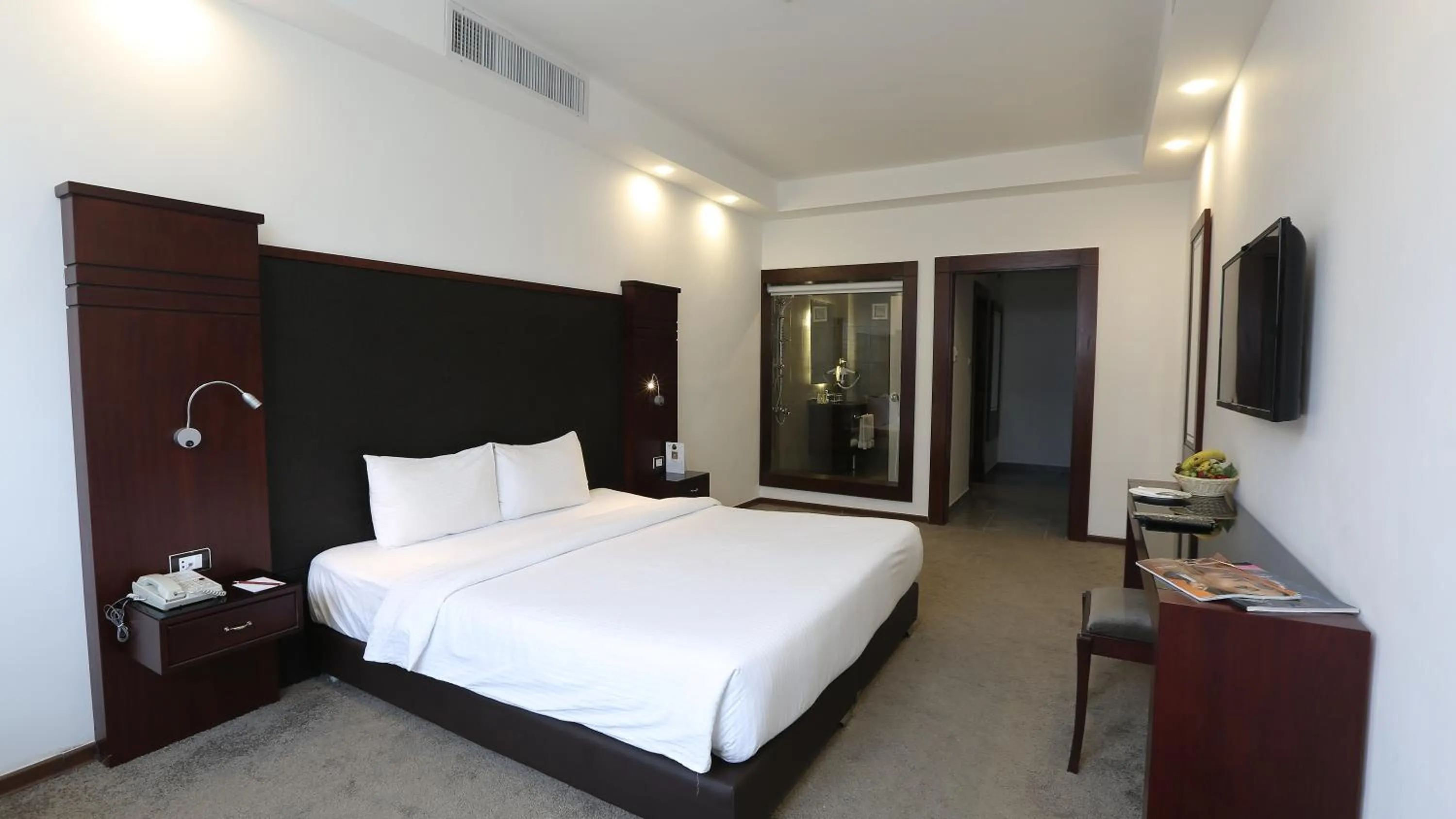 Bed in Torino Hotel Amman