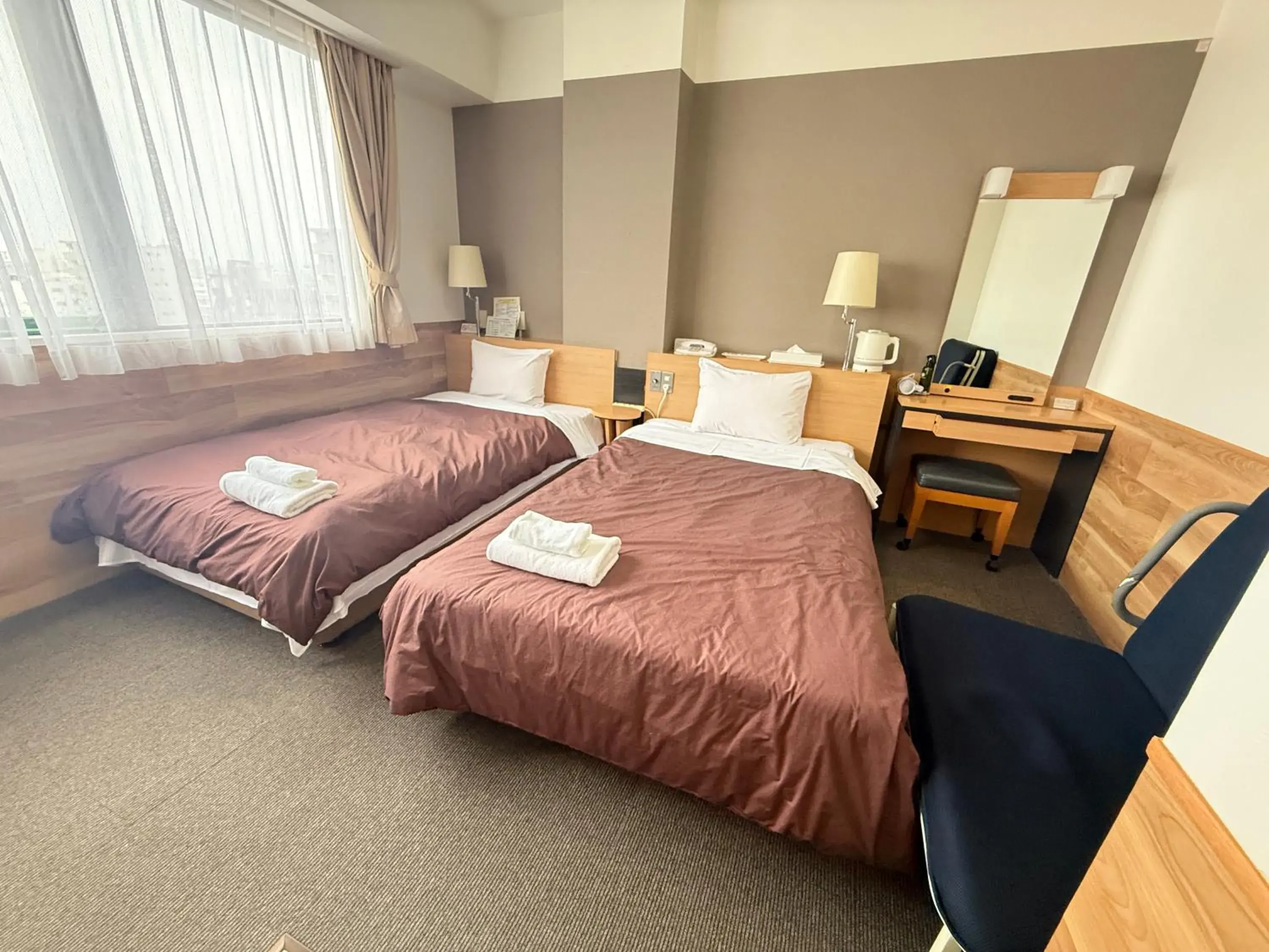 Twin Room - single occupancy - Smoking in Hotel Kamoike Plaza Twin Room - single occupancy - Smoking in Hotel Kamoike Plaza