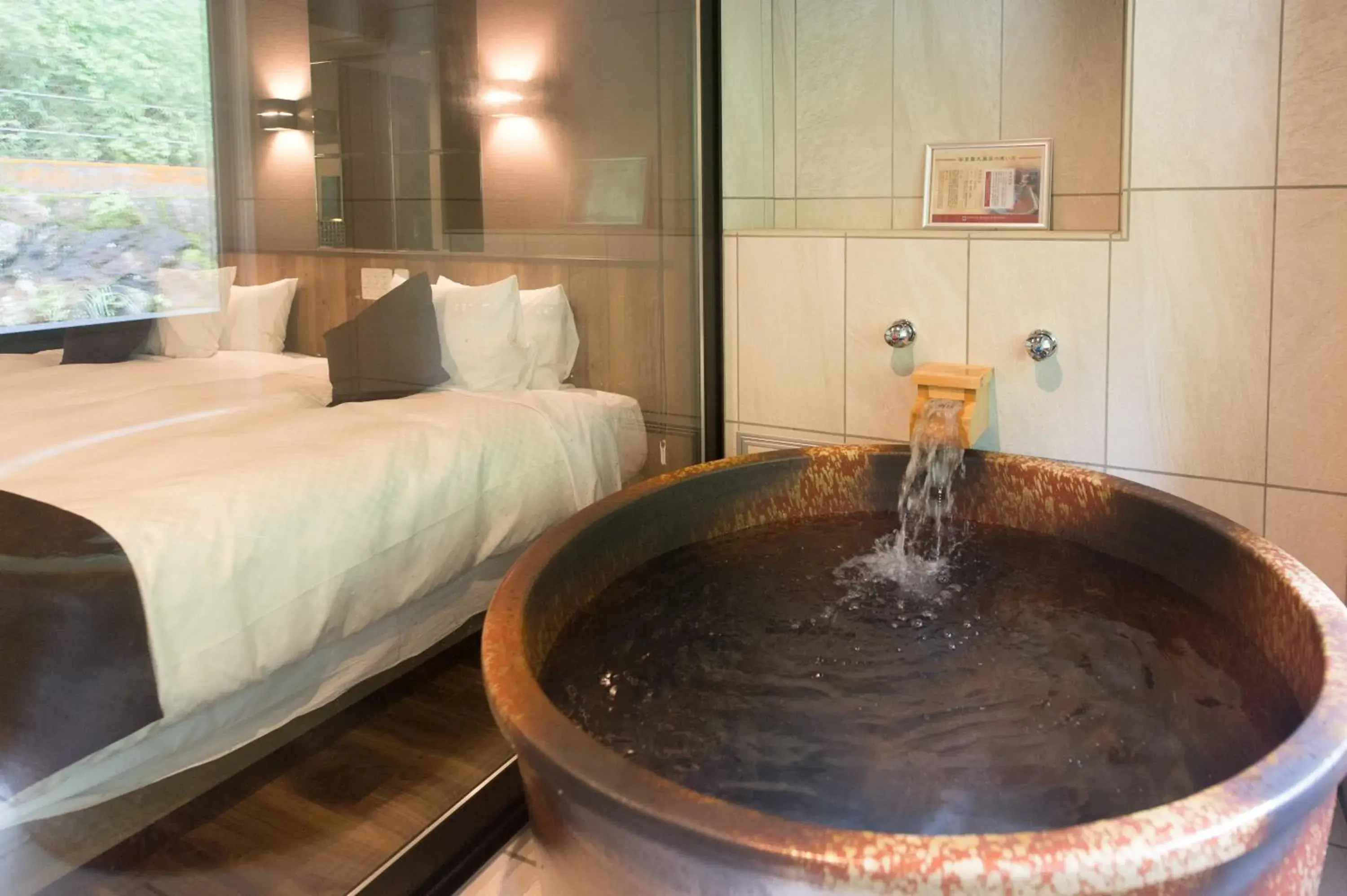 Standard Twin Room with Semi Open-Air Bath in LiVEMAX RESORT Hakone Sengokuhara Standard Twin Room with Semi Open-Air Bath in LiVEMAX RESORT Hakone Sengokuhara