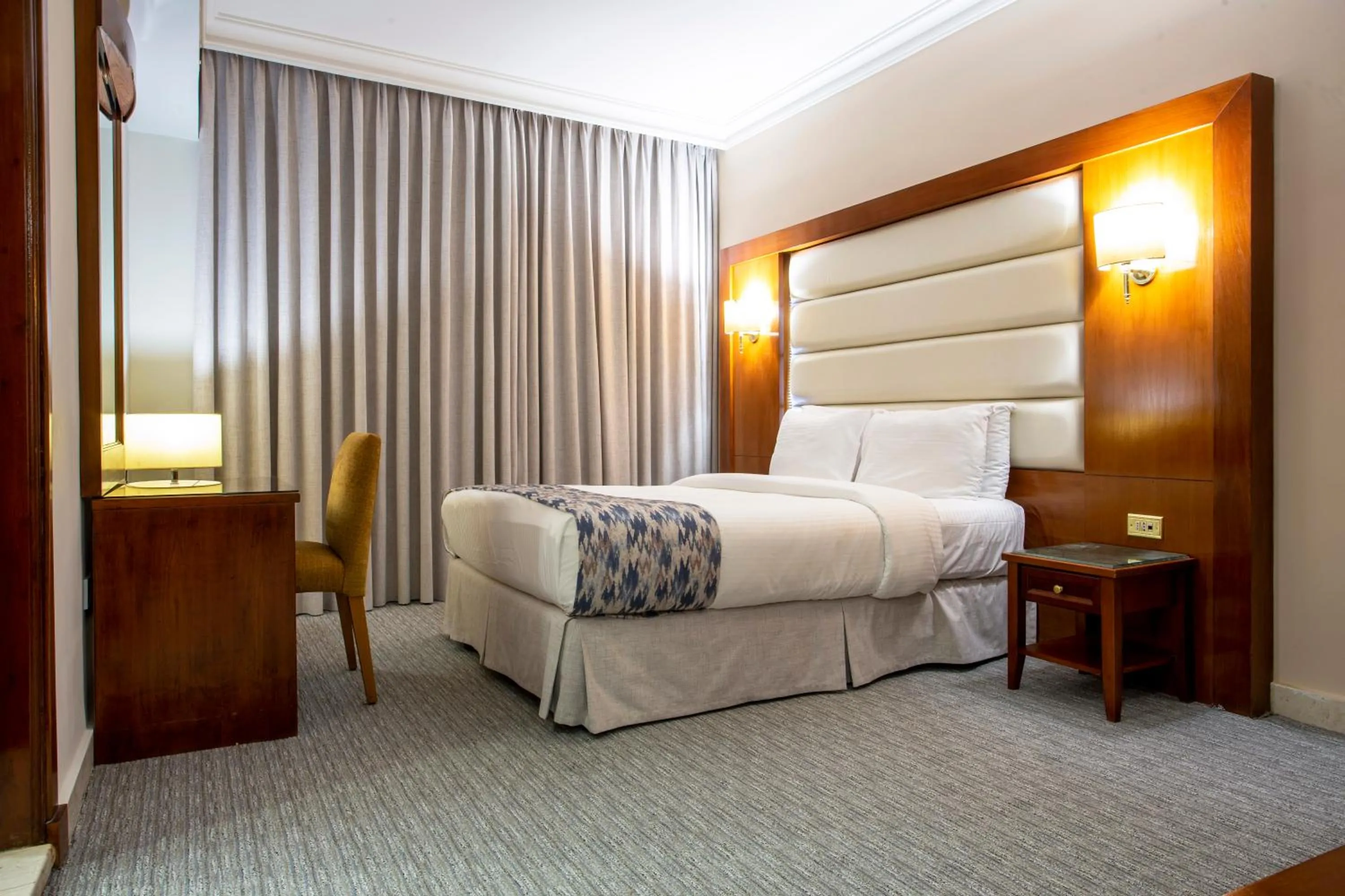 Bed in Sadeen Amman Hotel