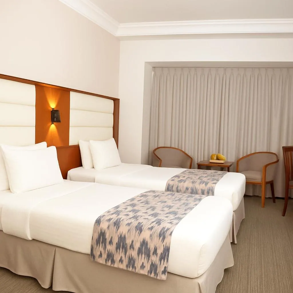 Bed in Sadeen Amman Hotel