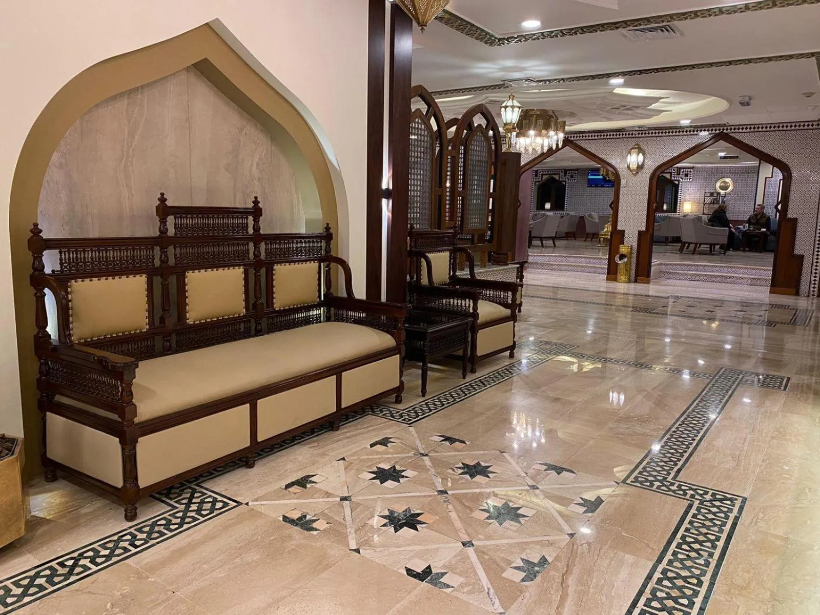 Lobby or reception in Toledo Amman Hotel