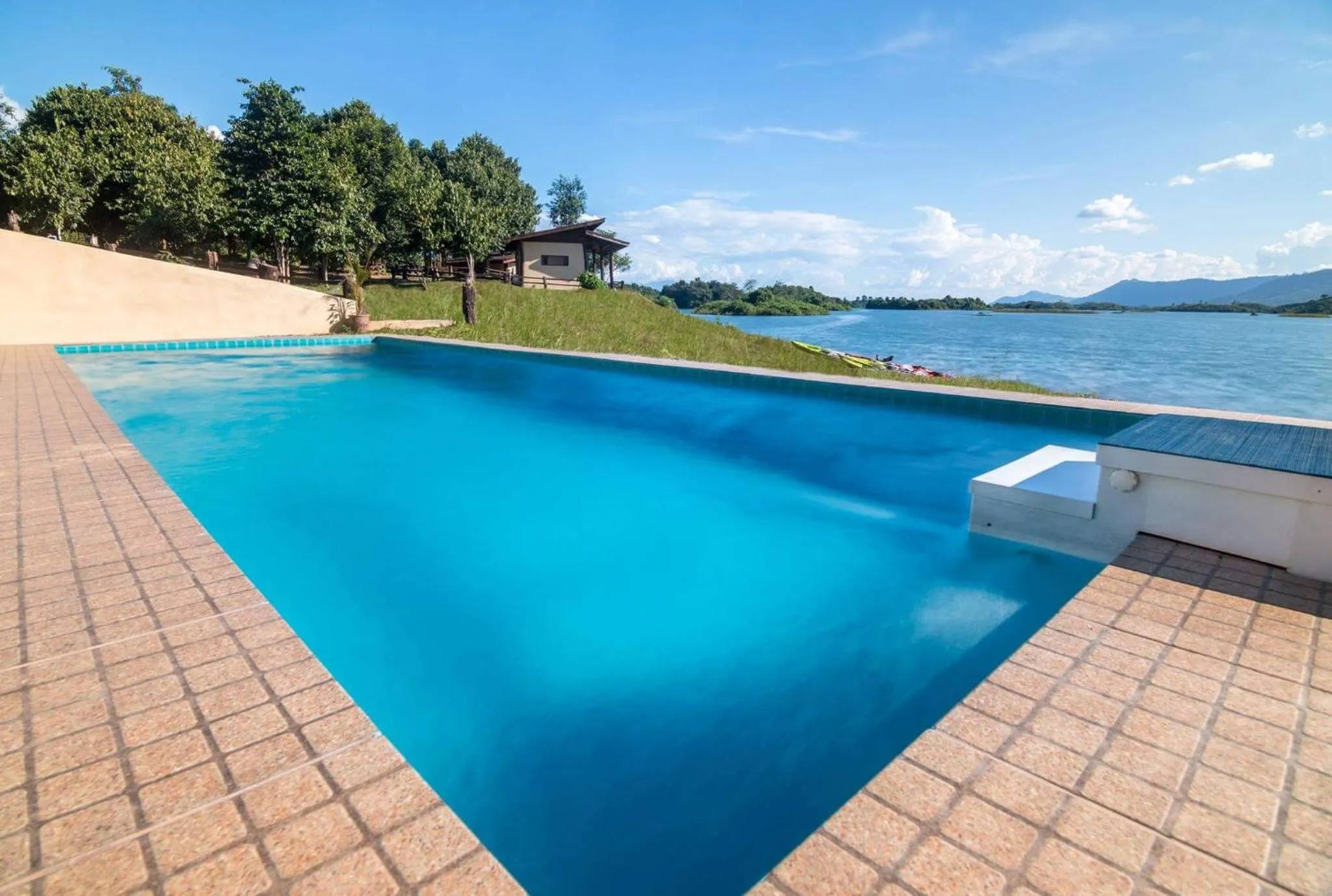 Property building in Green View Resort