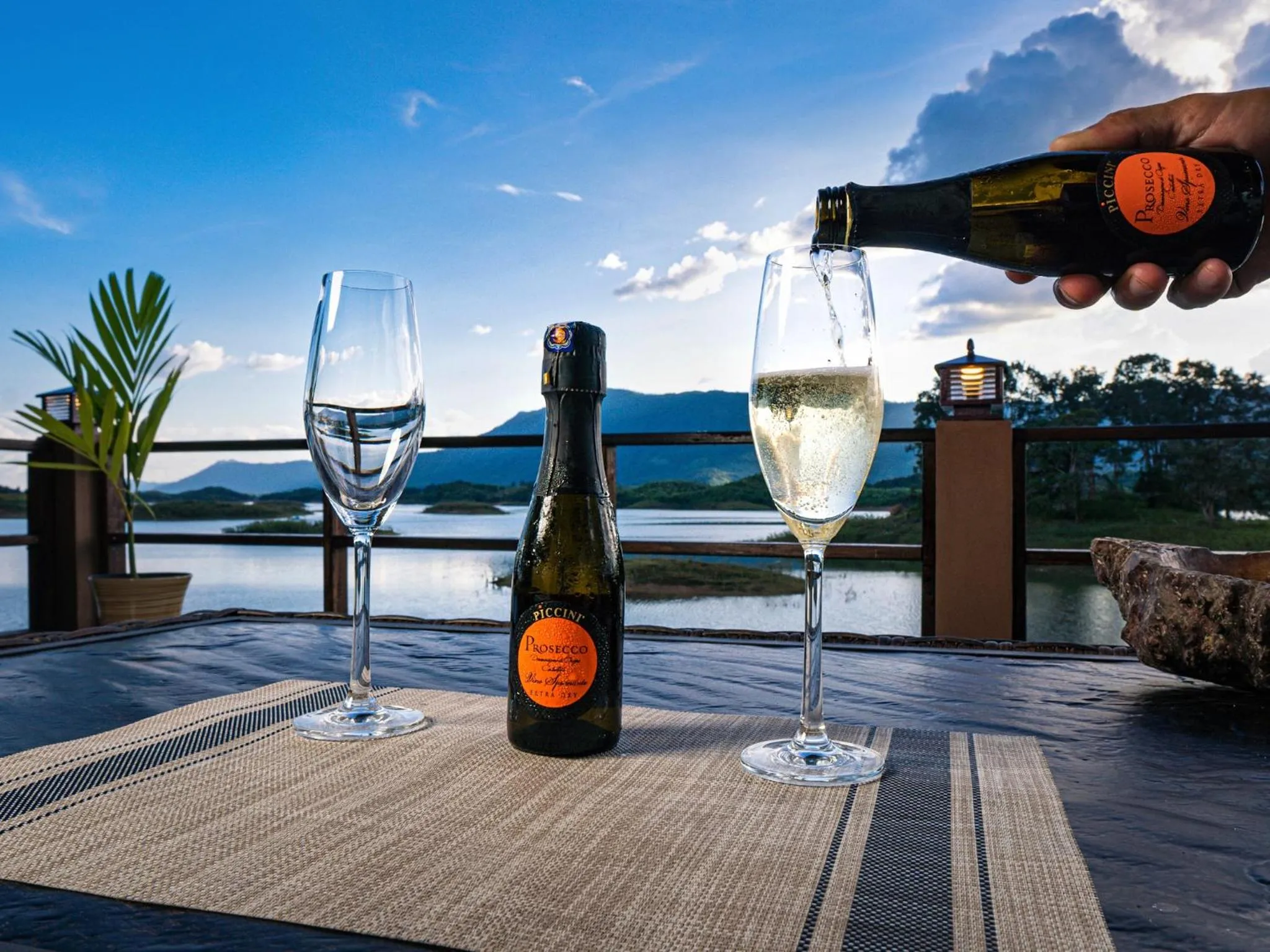 Food and drinks in Green View Resort