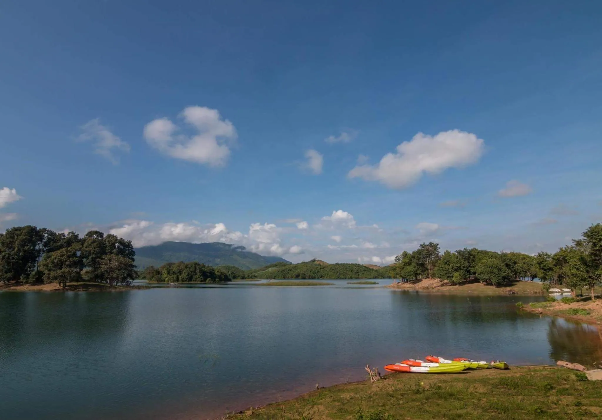 Lake view in Green View Resort