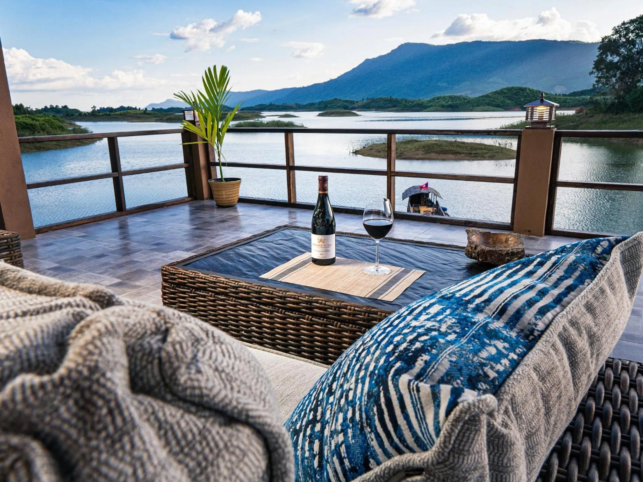 Balcony/Terrace in Green View Resort