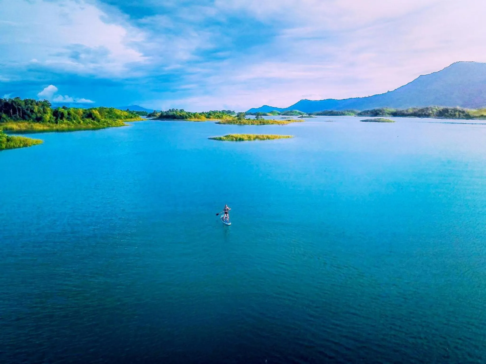 Lake view in Green View Resort
