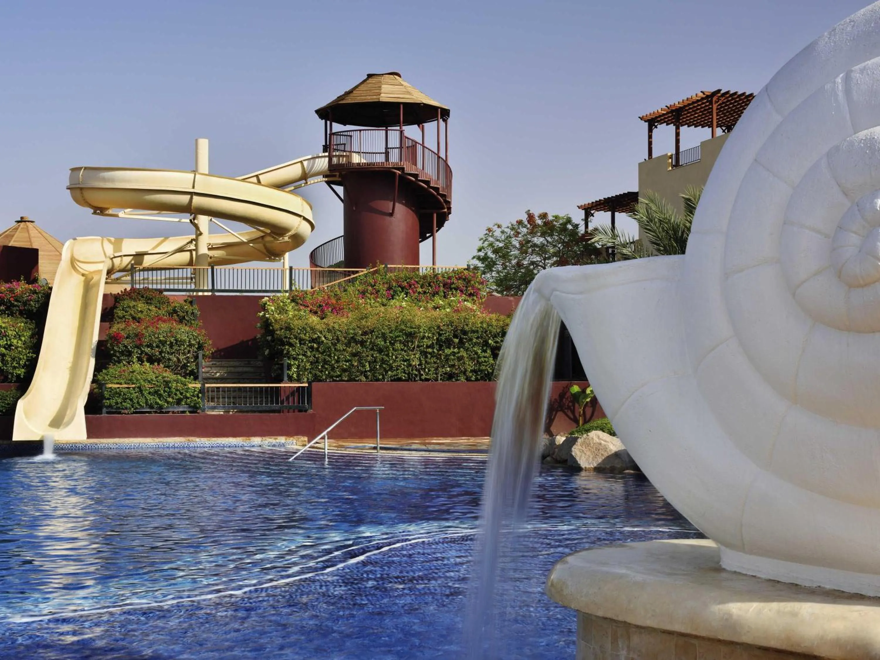 Pool view in Mövenpick Resort & Spa Tala Bay Aqaba