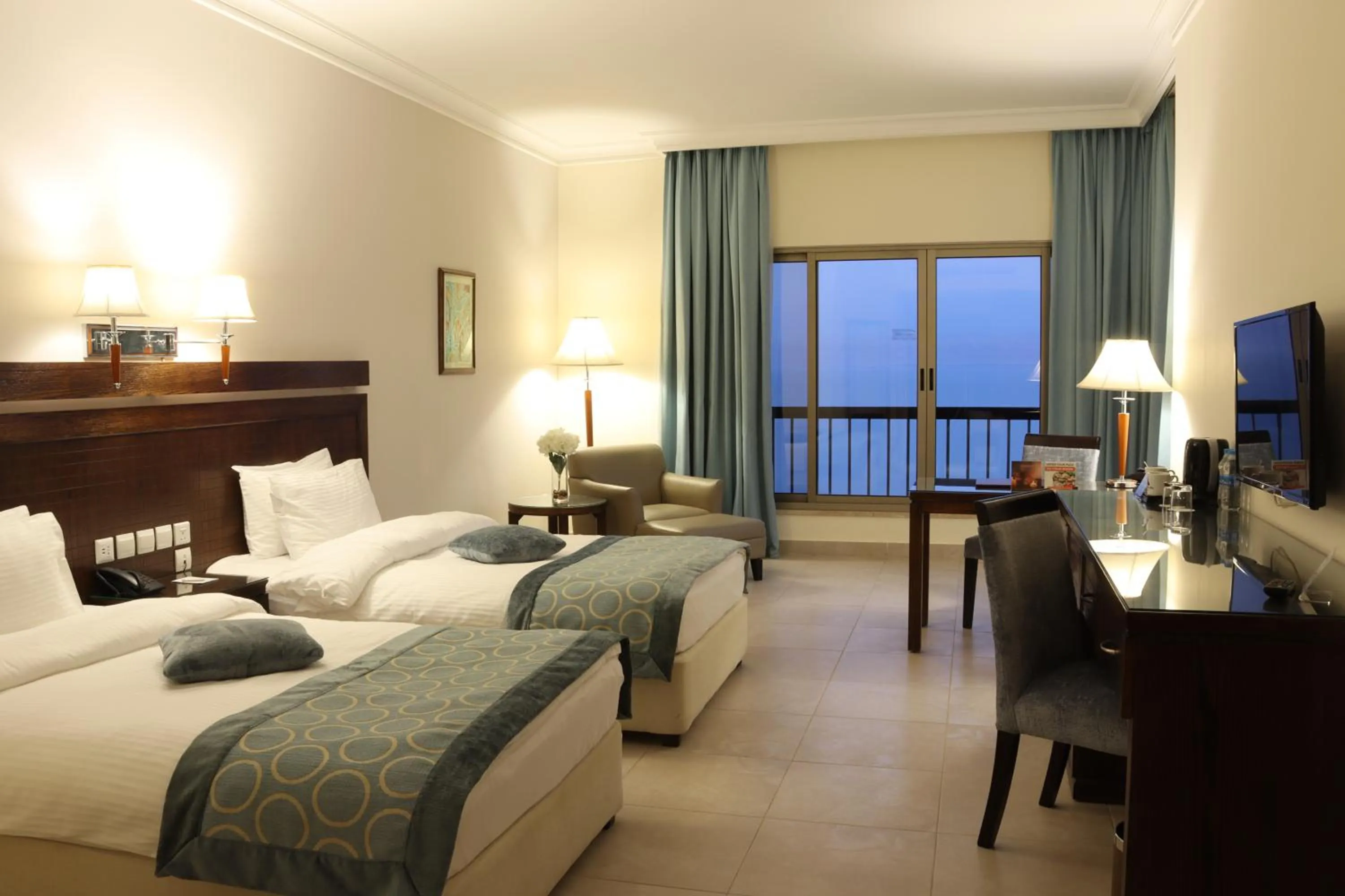 Bedroom, Bed in Dead Sea Spa Hotel