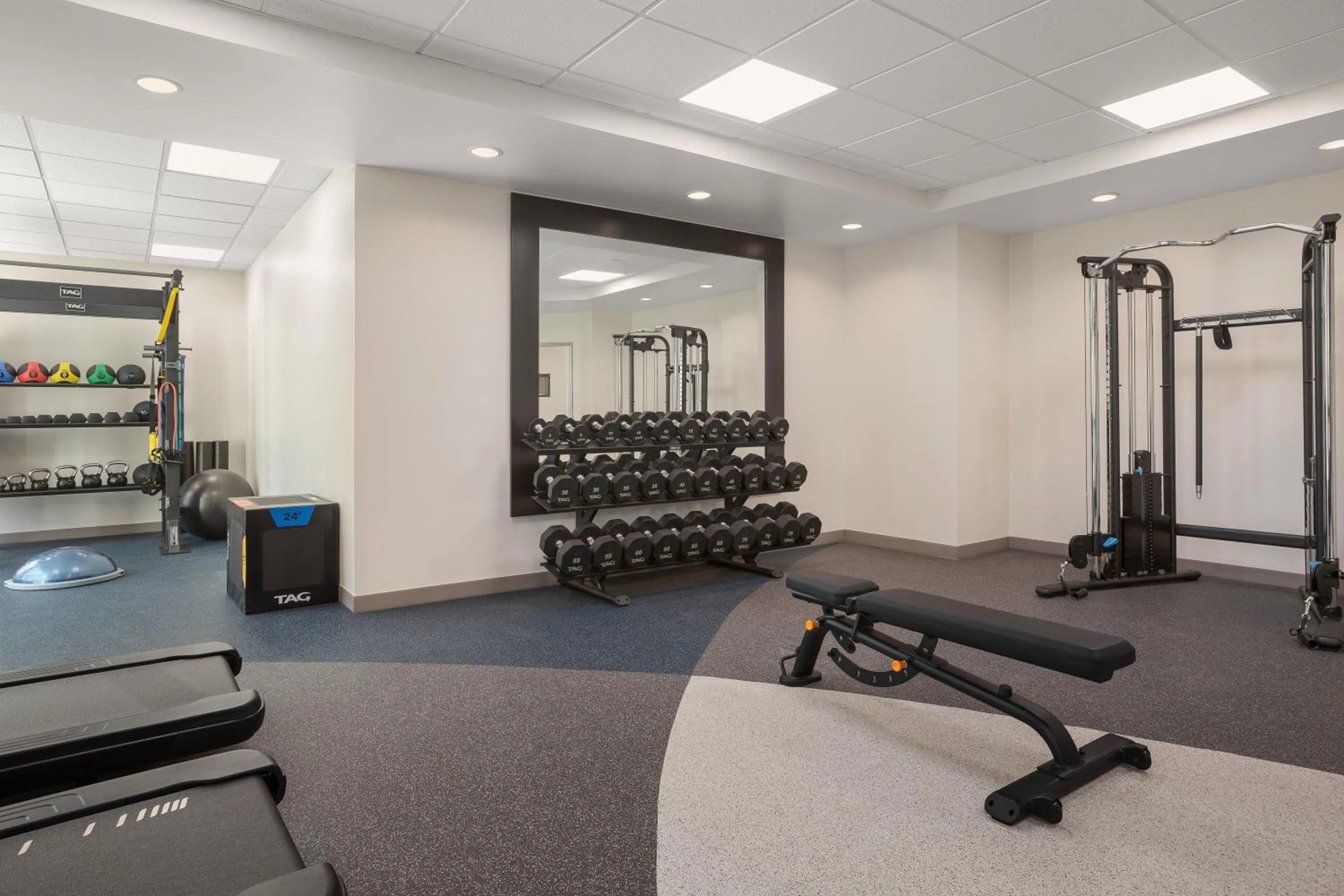 Fitness centre/facilities in Hilton Garden Inn Tampa North