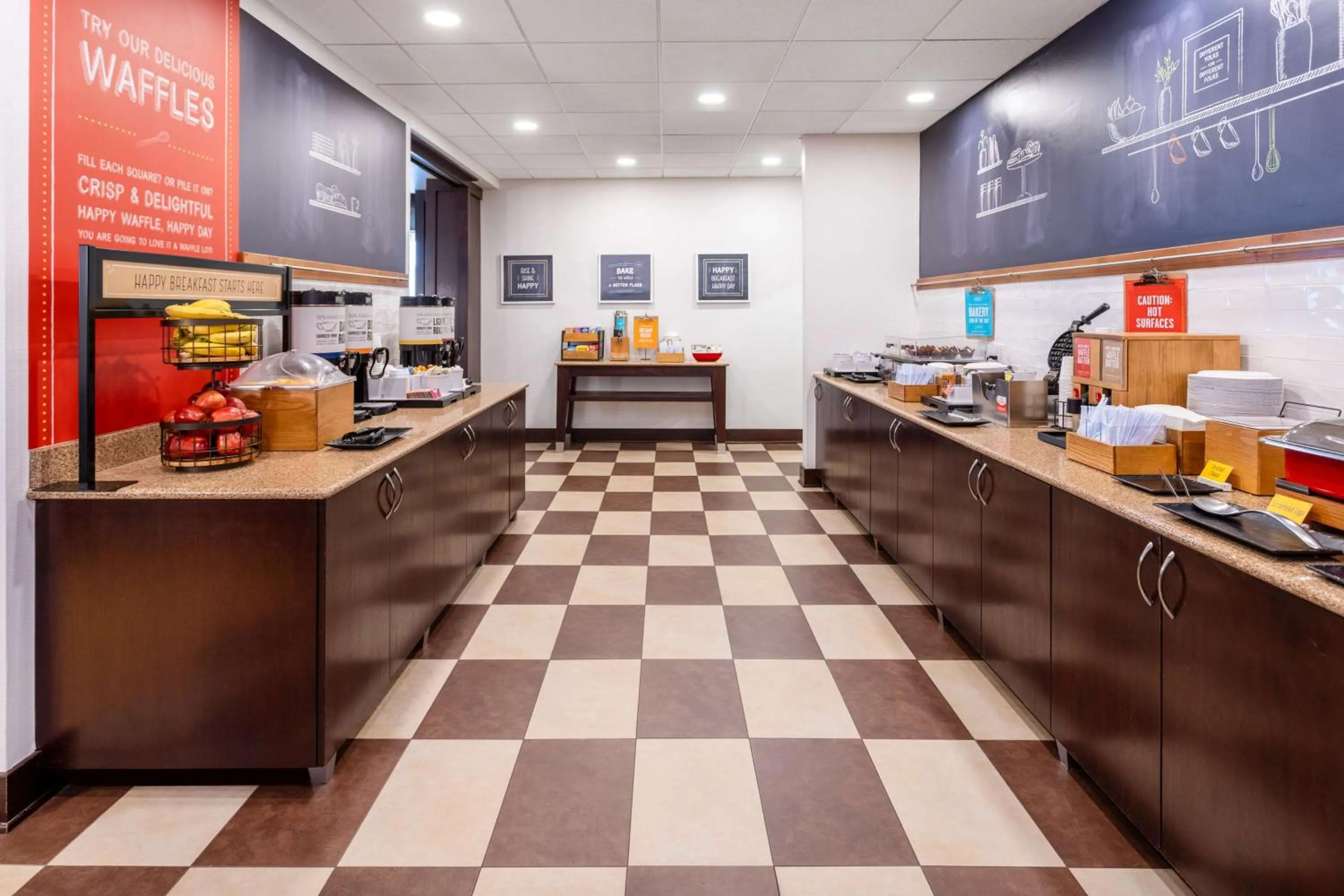 Breakfast in Hampton Inn Manassas