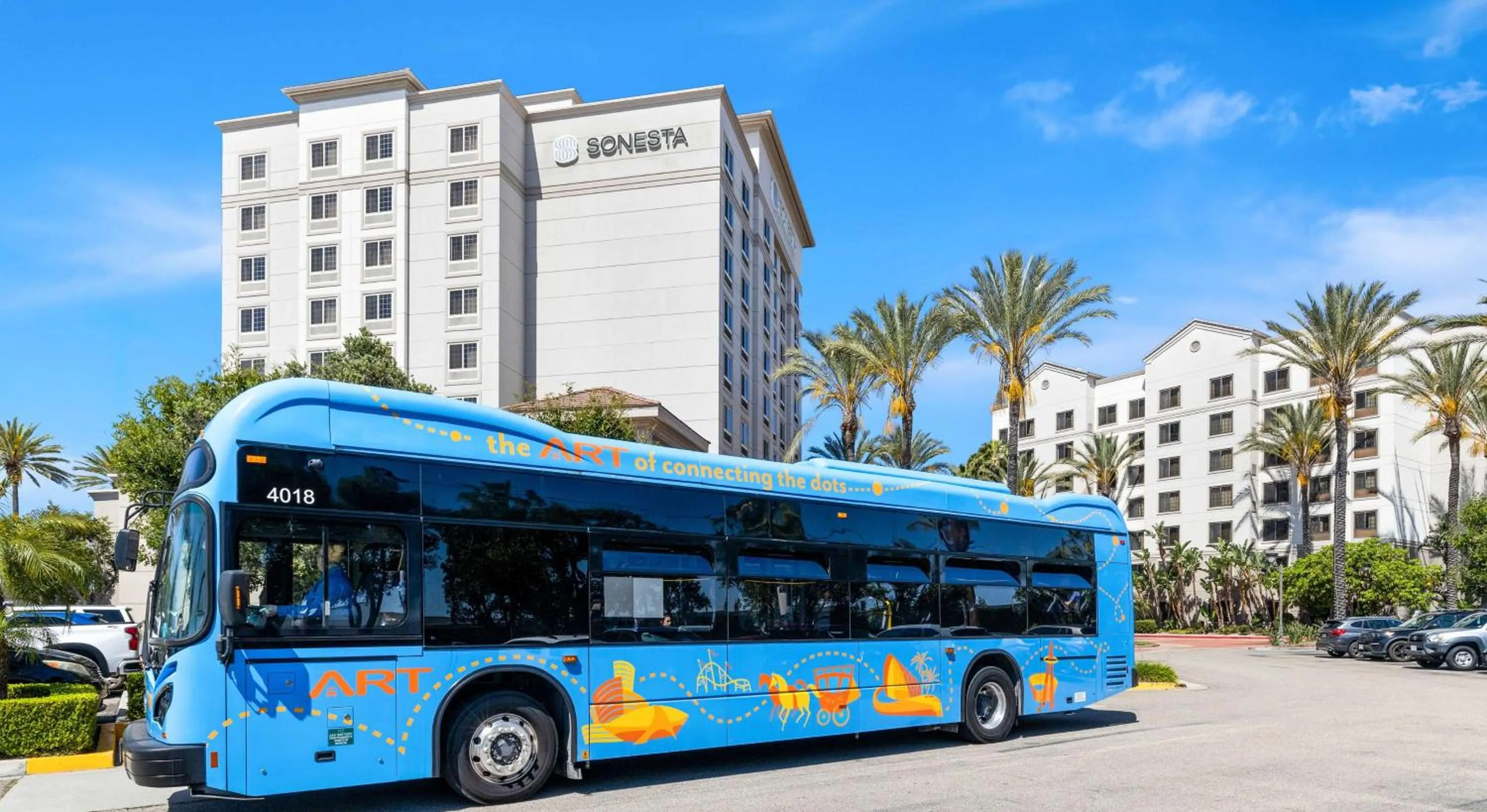 shuttle in Sonesta Anaheim Resort Area