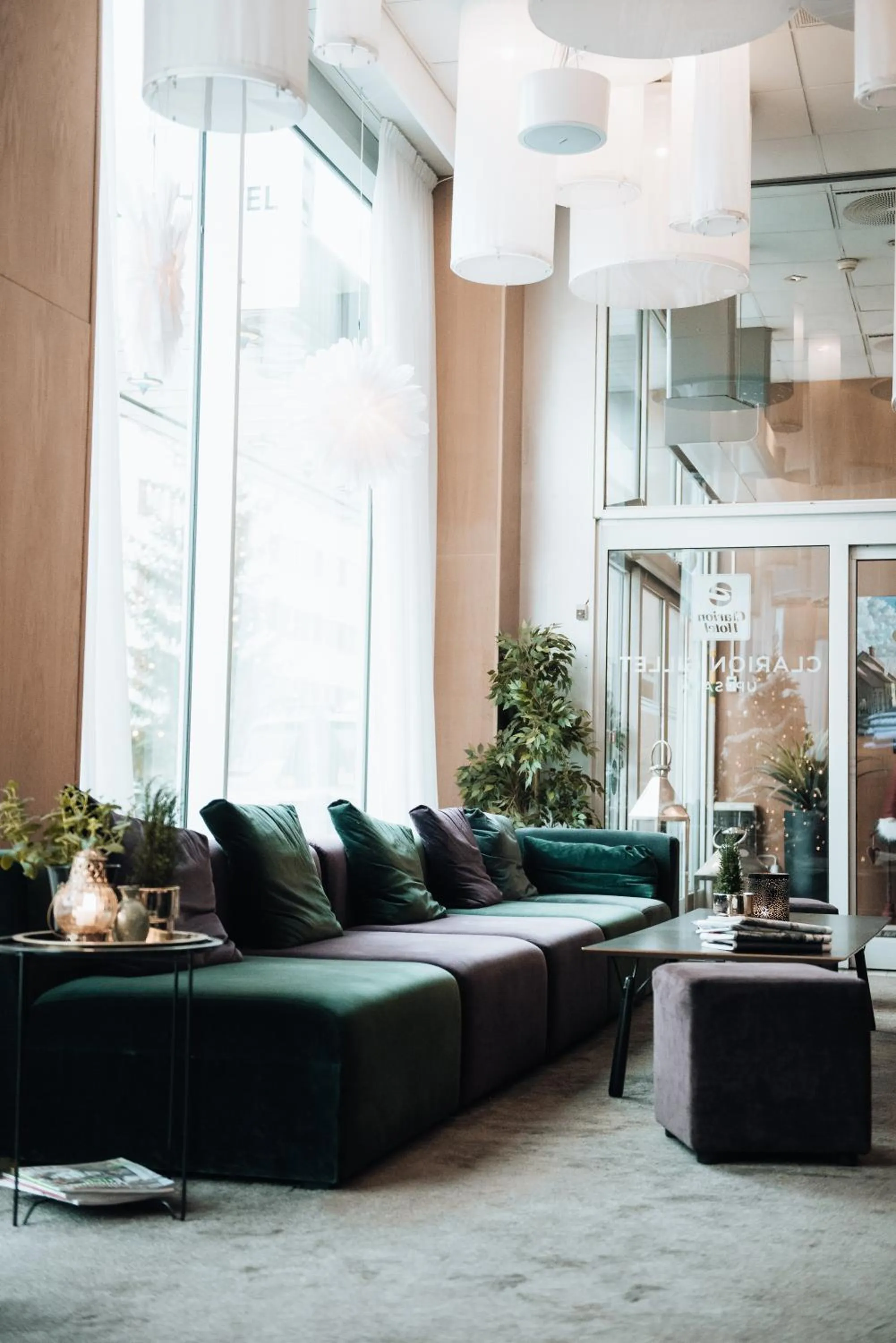 Lobby or reception in Clarion Hotel Gillet