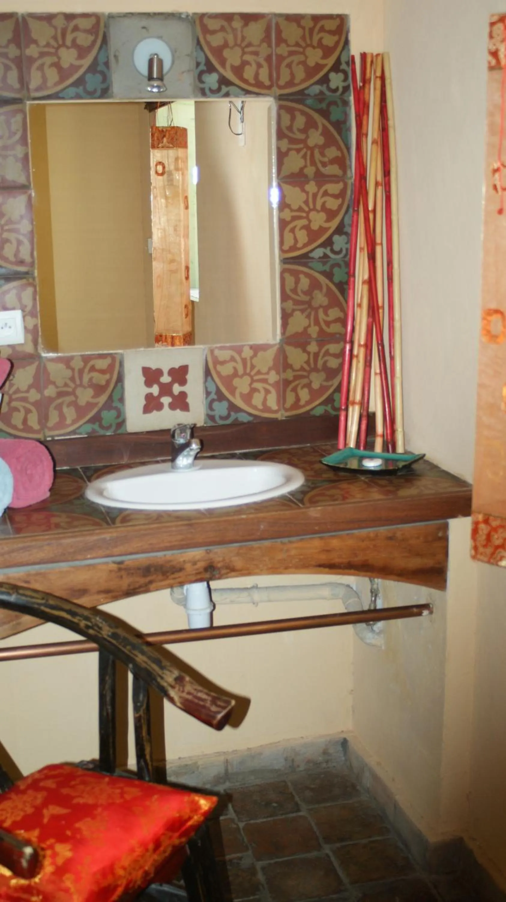 Bathroom in Demeure de Digoine "Chambre d'Hotes"