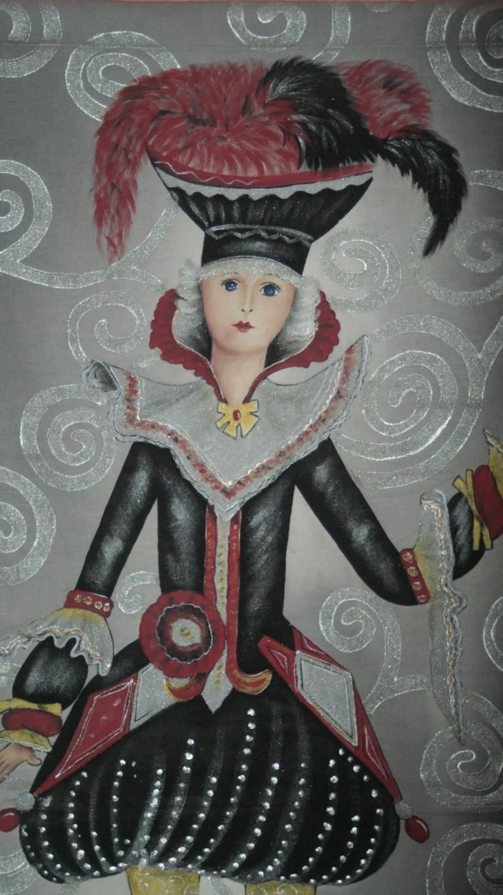 Decorative detail in Demeure de Digoine "Chambre d'Hotes"