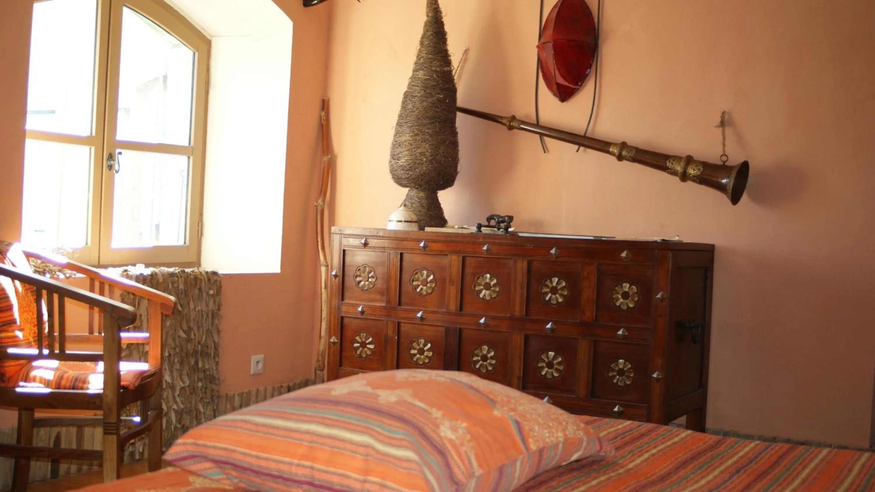 Bed in Demeure de Digoine "Chambre d'Hotes"