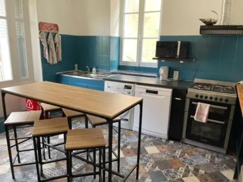Kitchen or kitchenette in Au Soleil d'Or