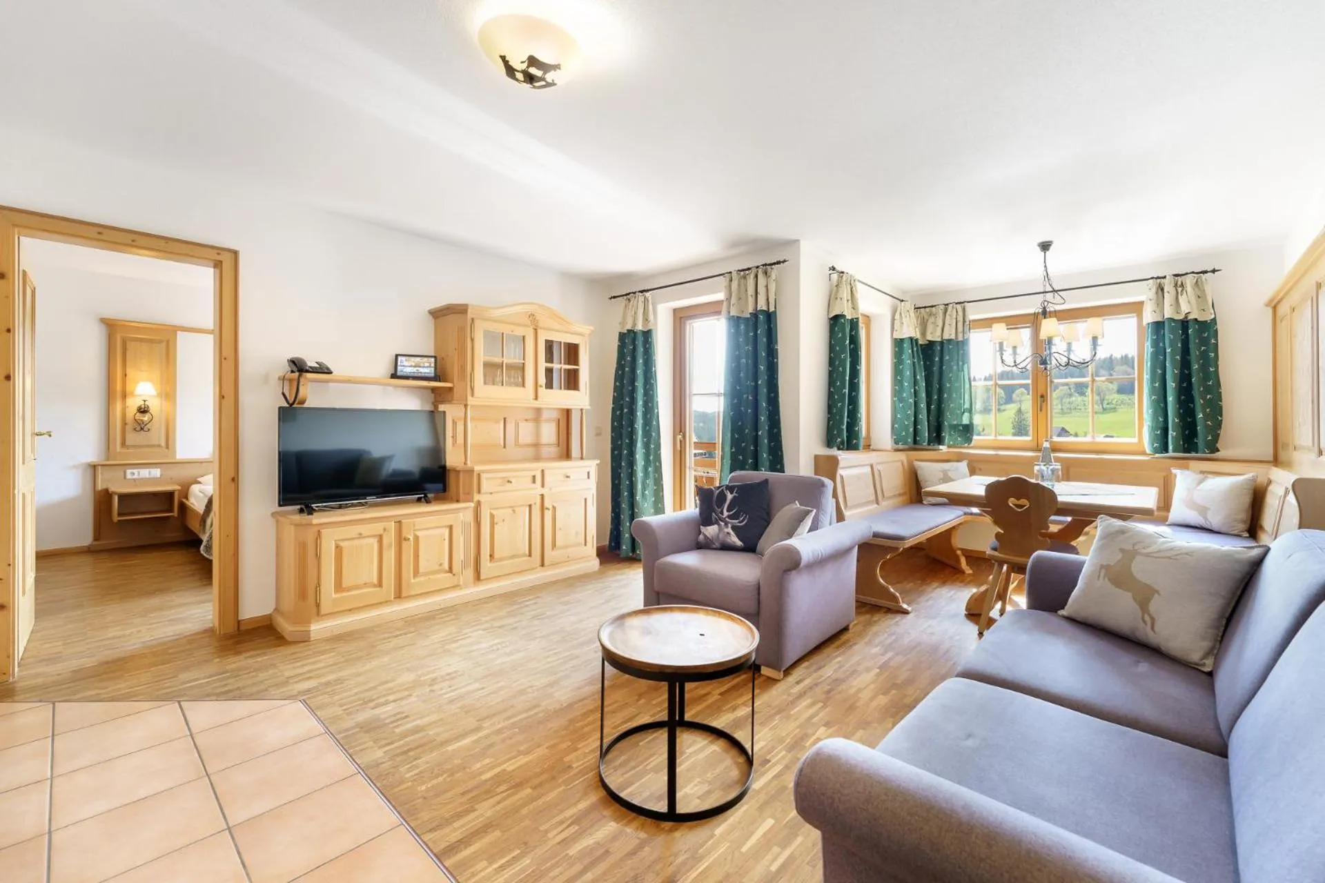 Living room in Hotel Schlehdorn