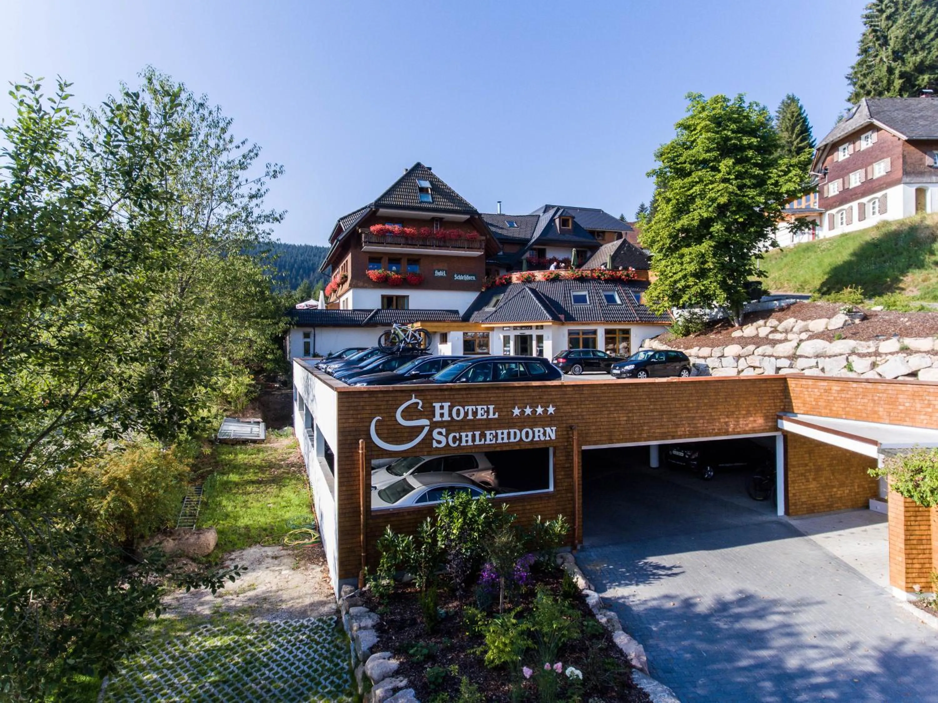Facade/entrance in Hotel Schlehdorn