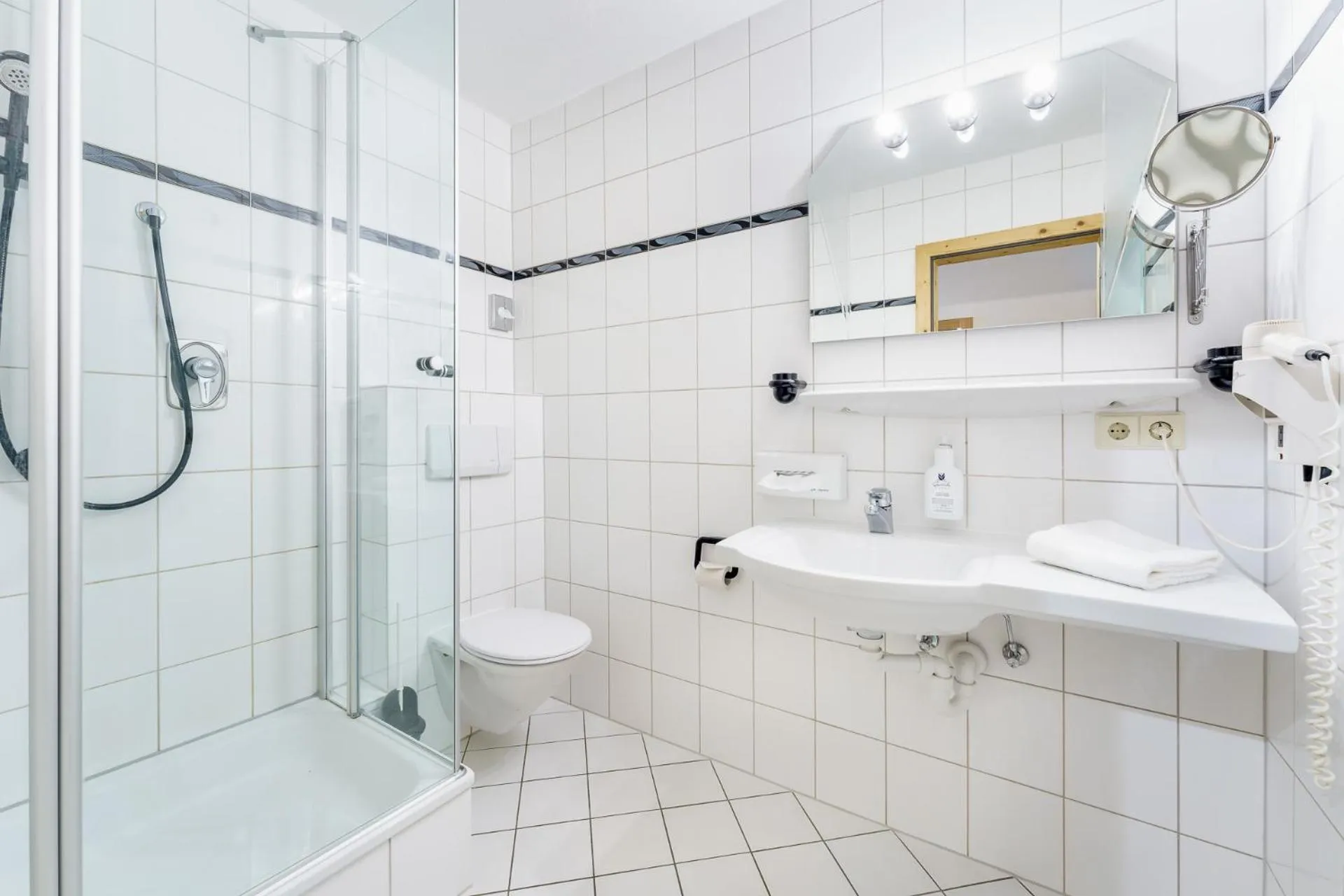 Bathroom in Hotel Schlehdorn