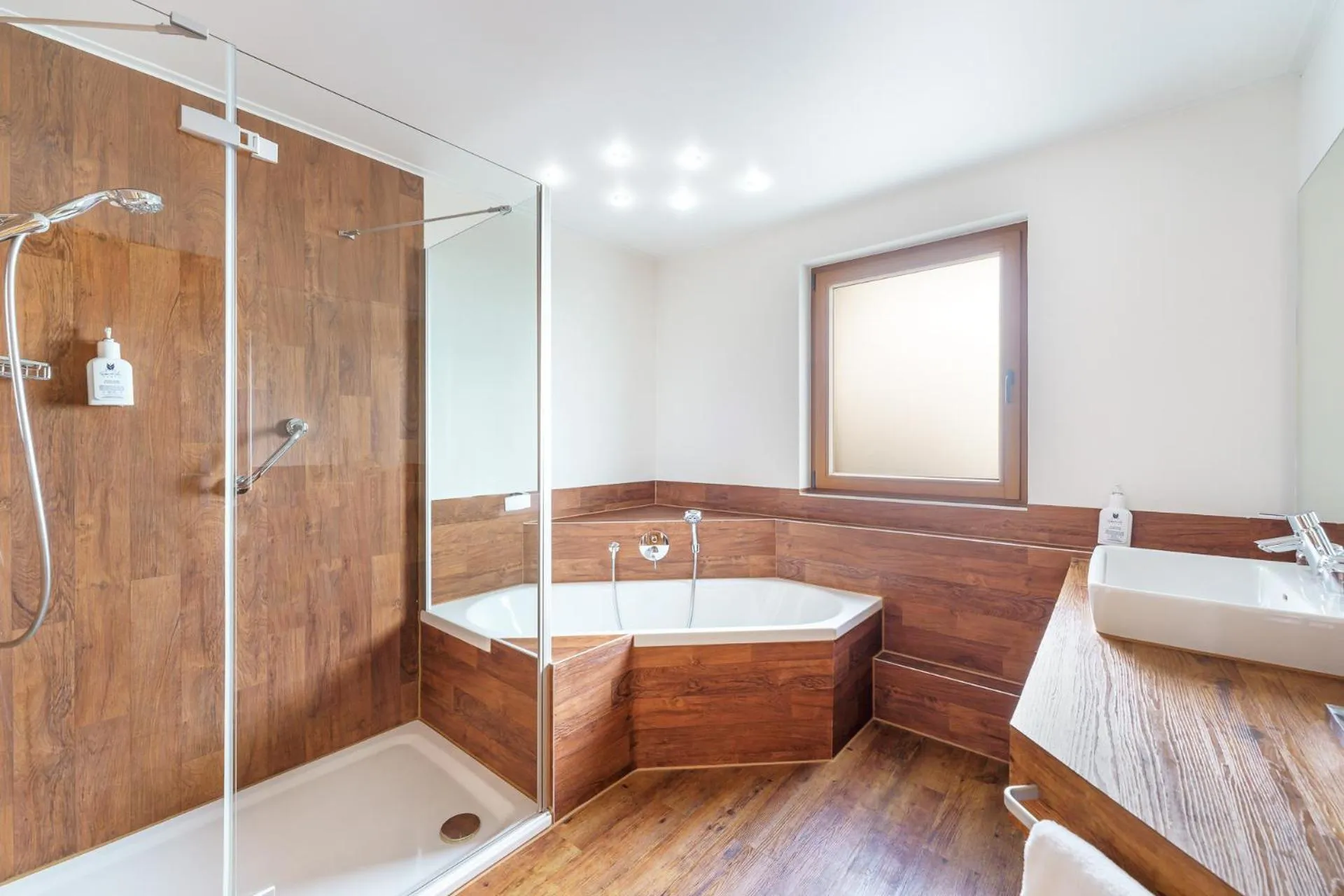 Shower in Hotel Schlehdorn