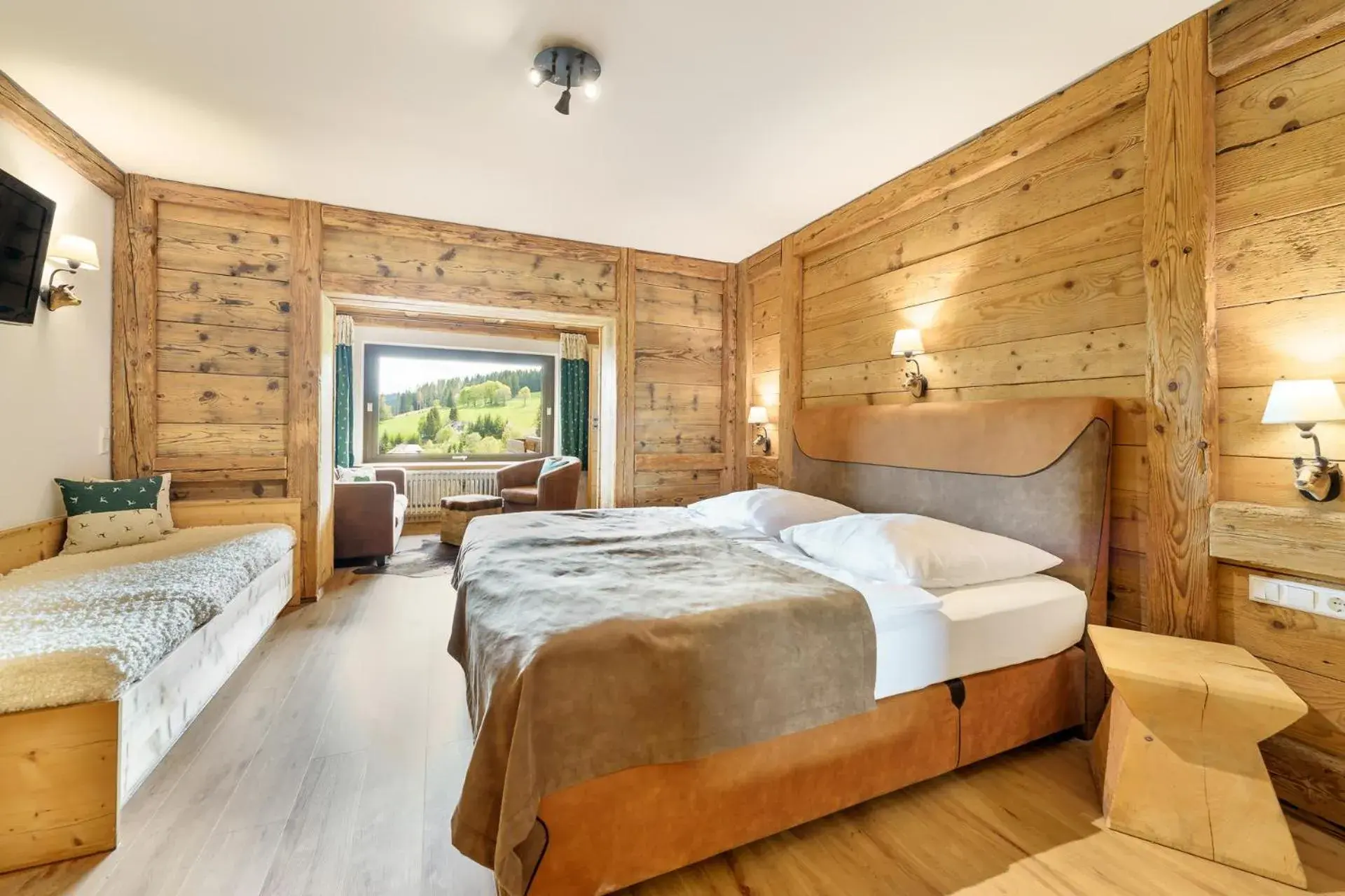 Deluxe Double Room Mountain Chalet Style in Hotel Schlehdorn Deluxe Double Room Mountain Chalet Style in Hotel Schlehdorn