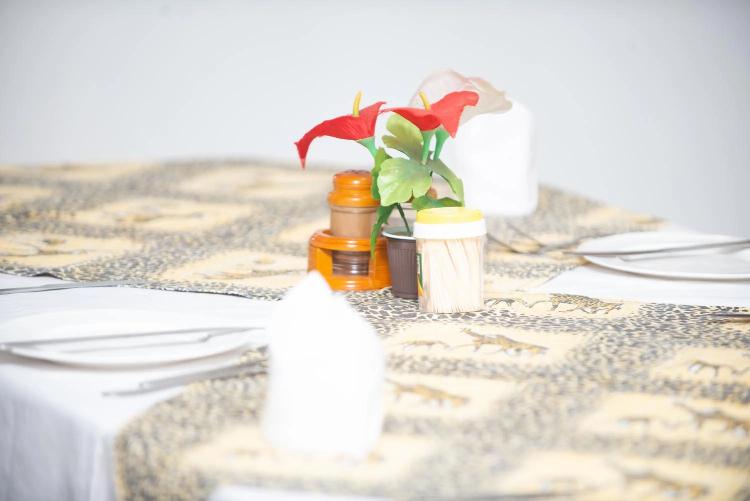 Breakfast in Arusha Giraffe Lodge