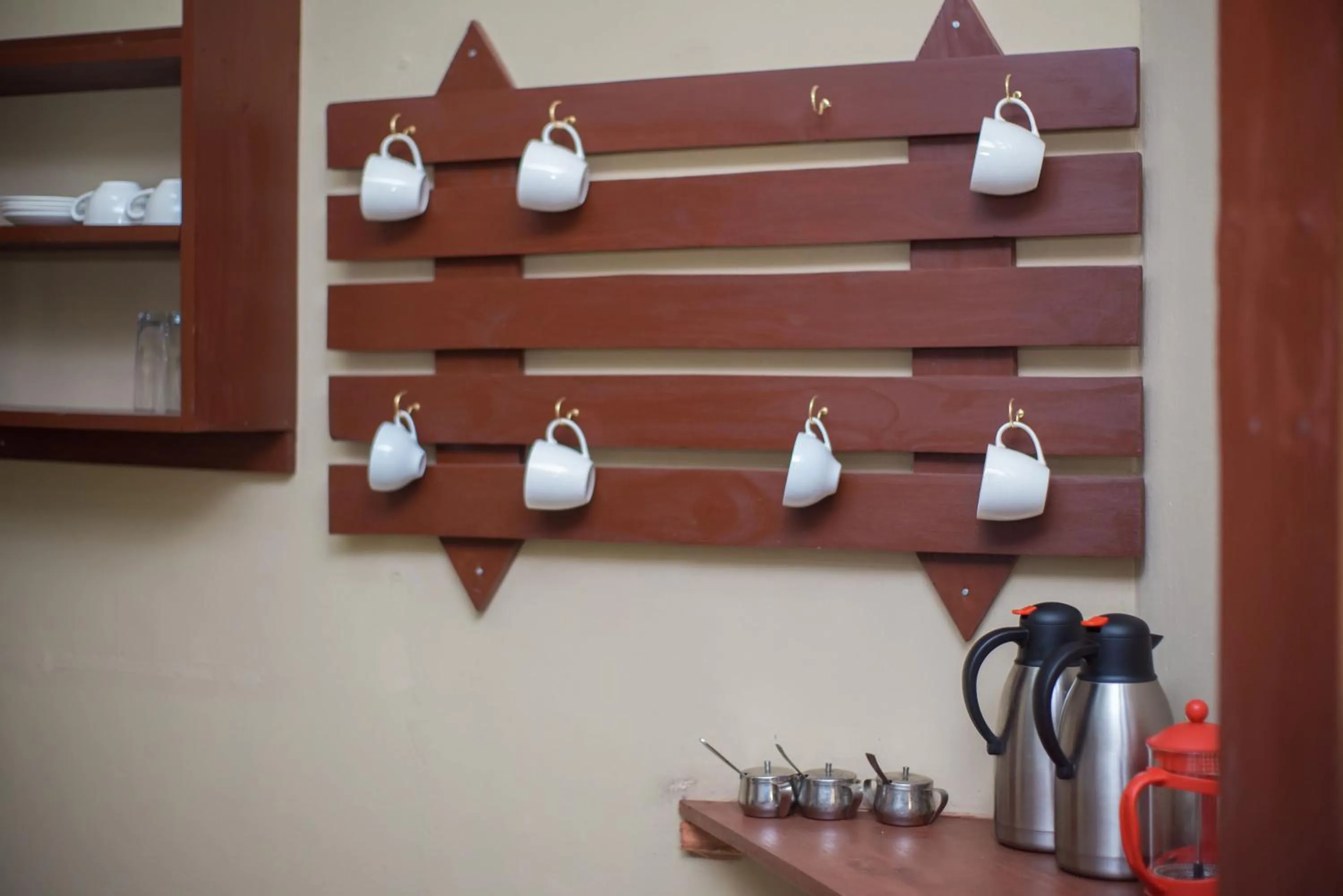 Coffee/tea facilities in Arusha Giraffe Lodge