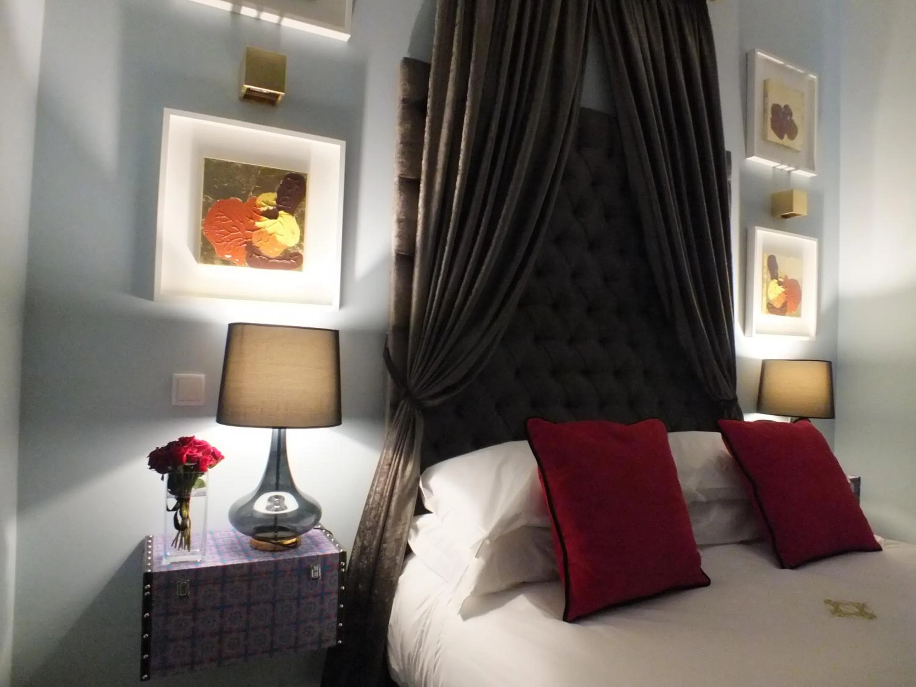 Decorative detail, Bed in Fonte Da Foz