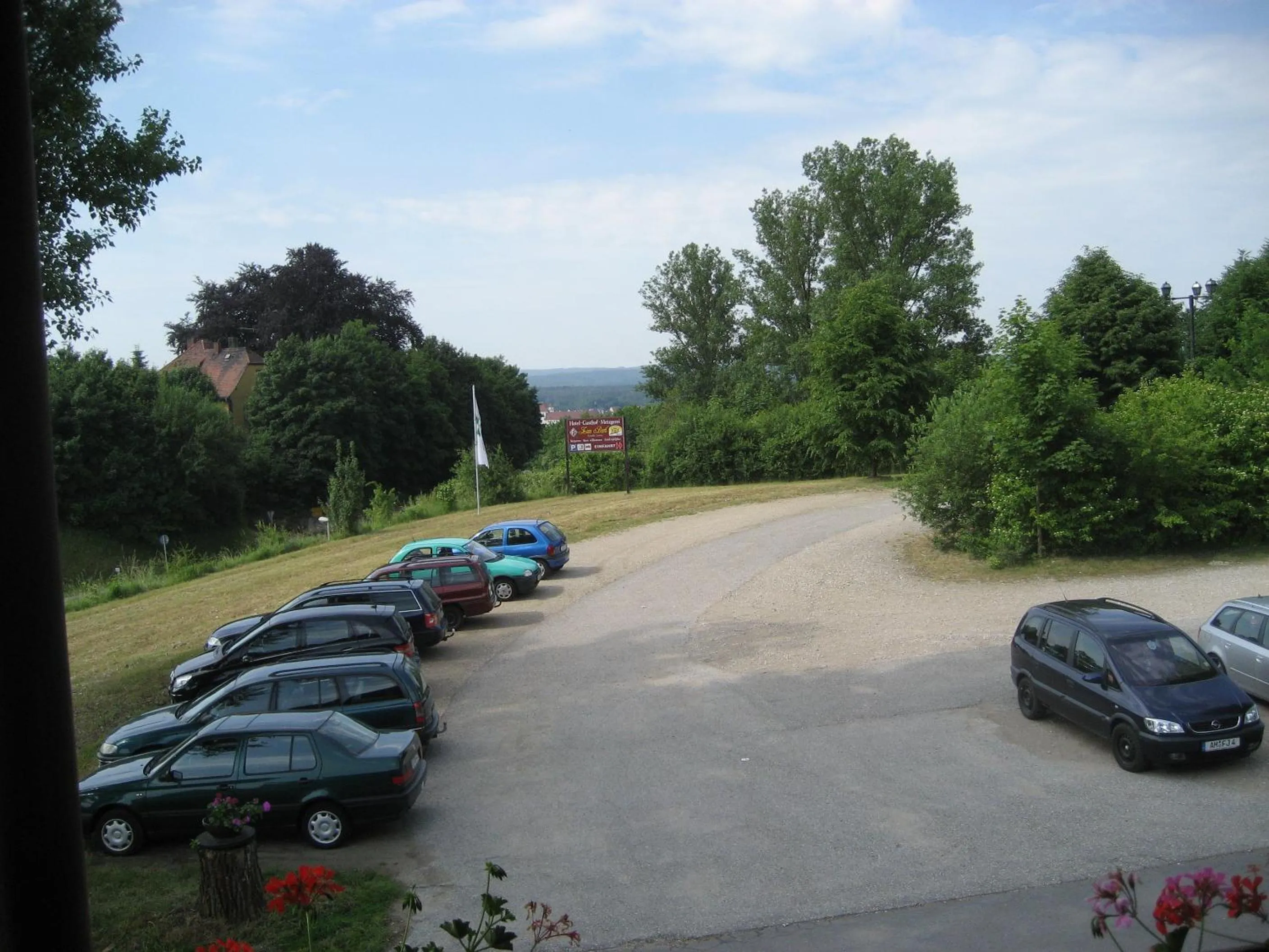 View (from property/room) in Hotel-Gasthof "Zum Bartl"
