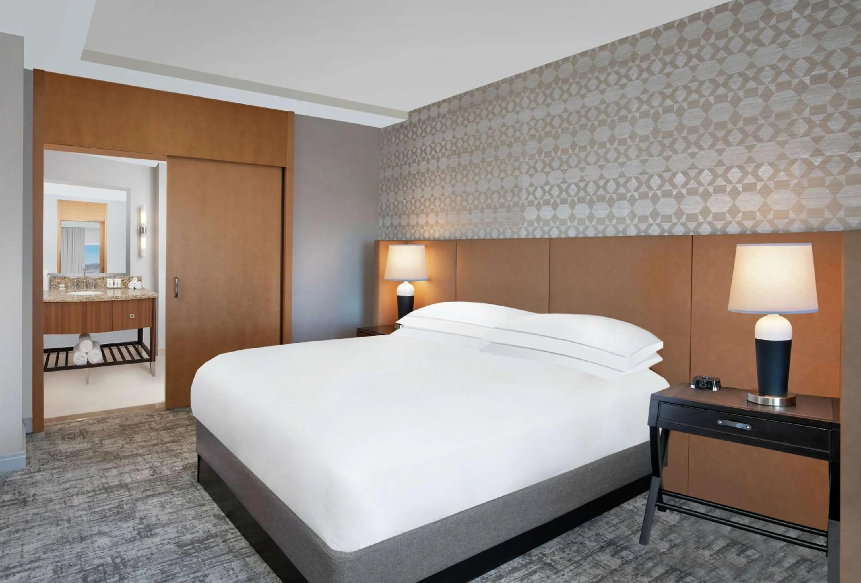 Bed in Hilton San Diego Bayfront