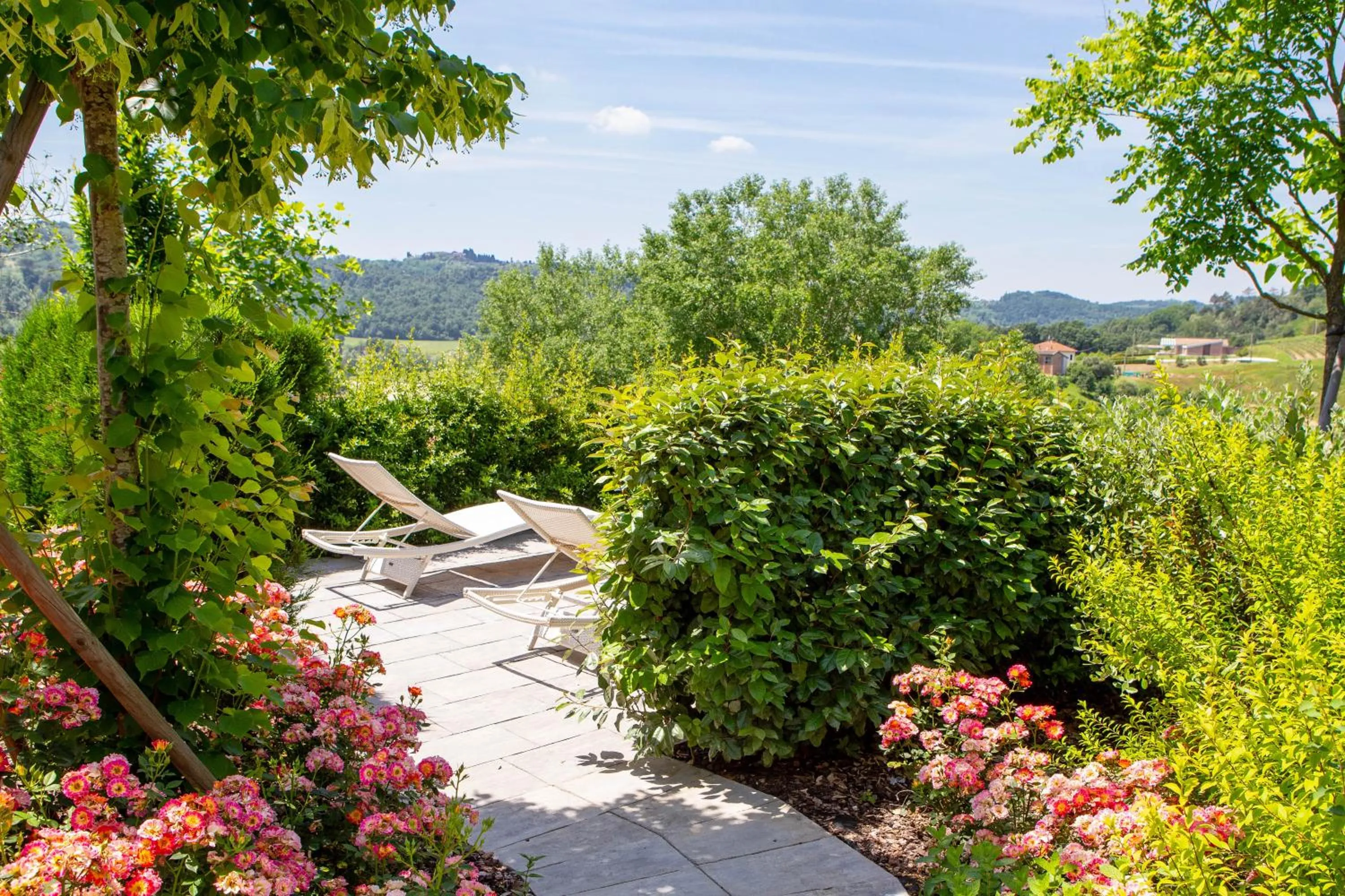 Garden in Relais Sassa al Sole