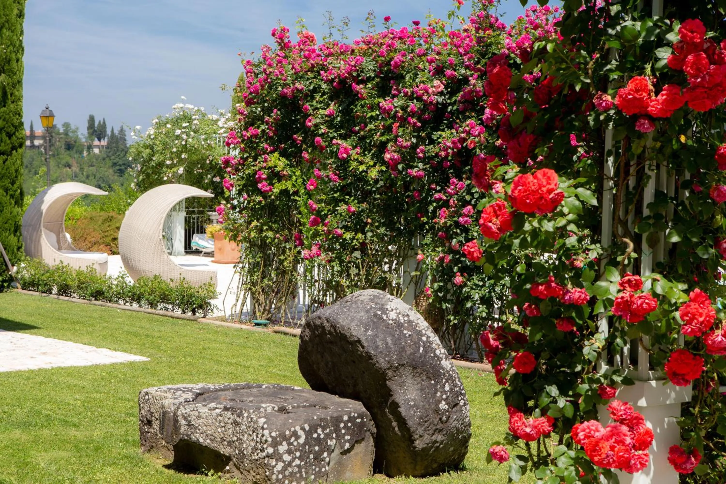 Garden in Relais Sassa al Sole