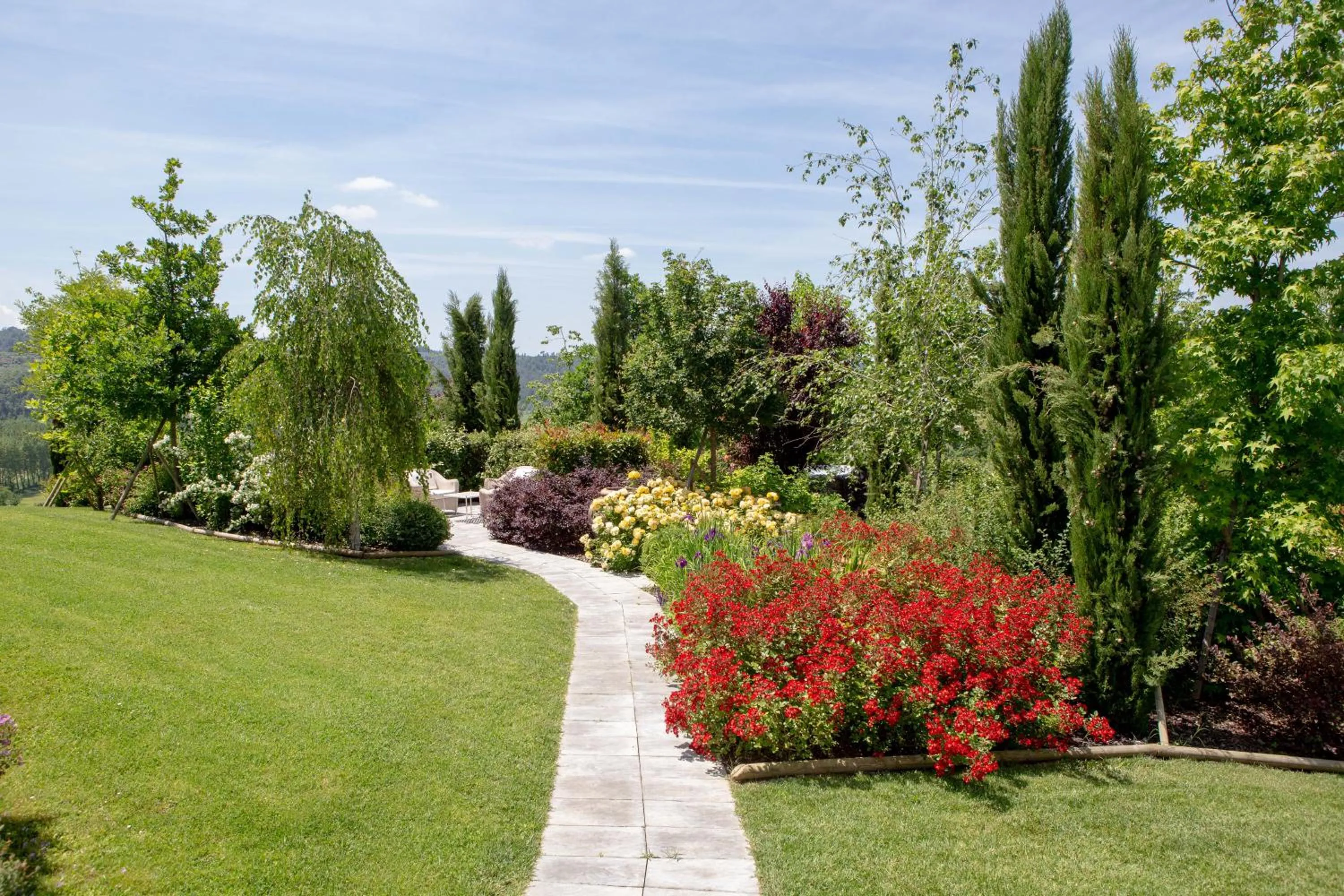 Garden in Relais Sassa al Sole
