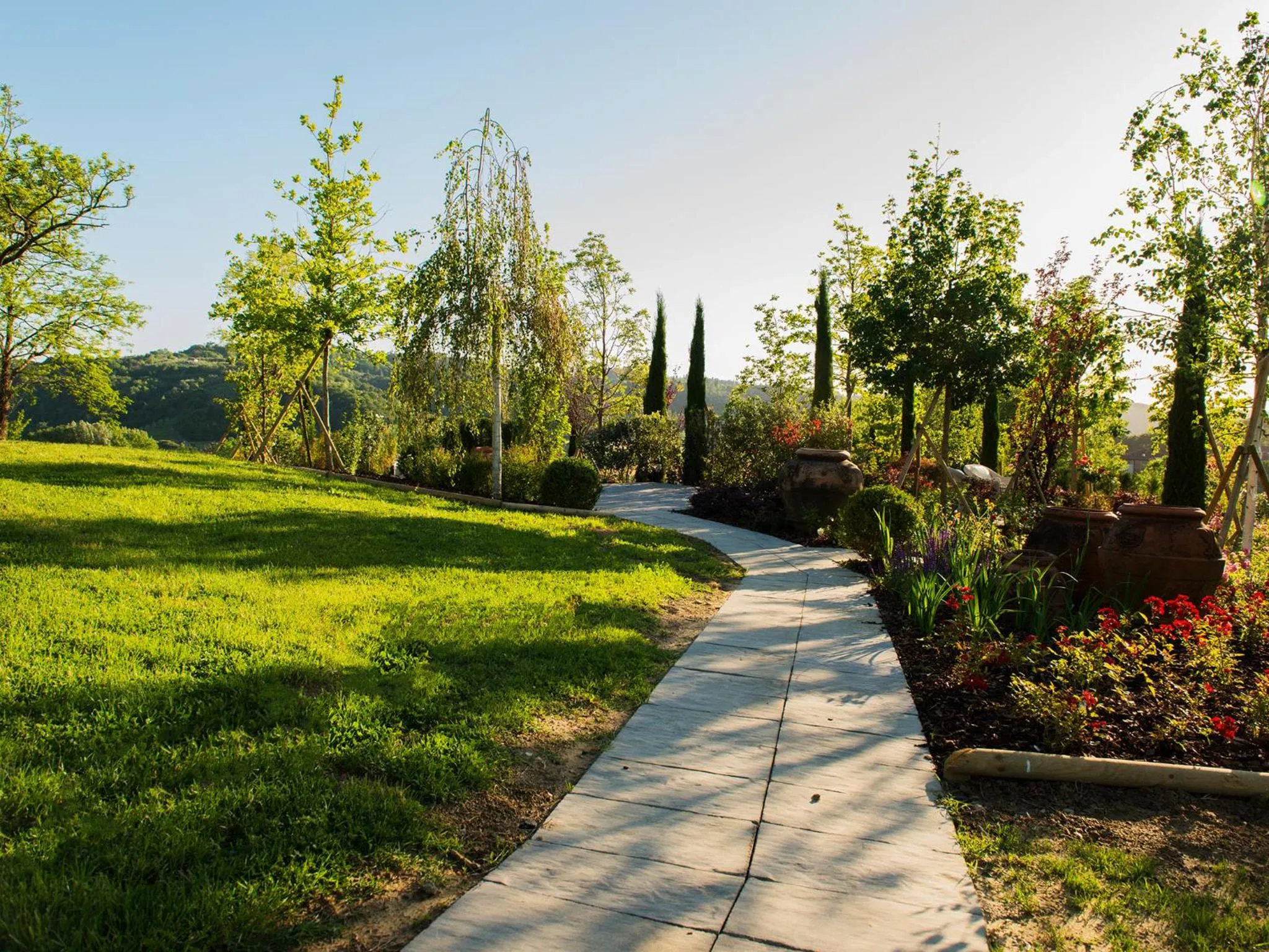 Garden in Relais Sassa al Sole