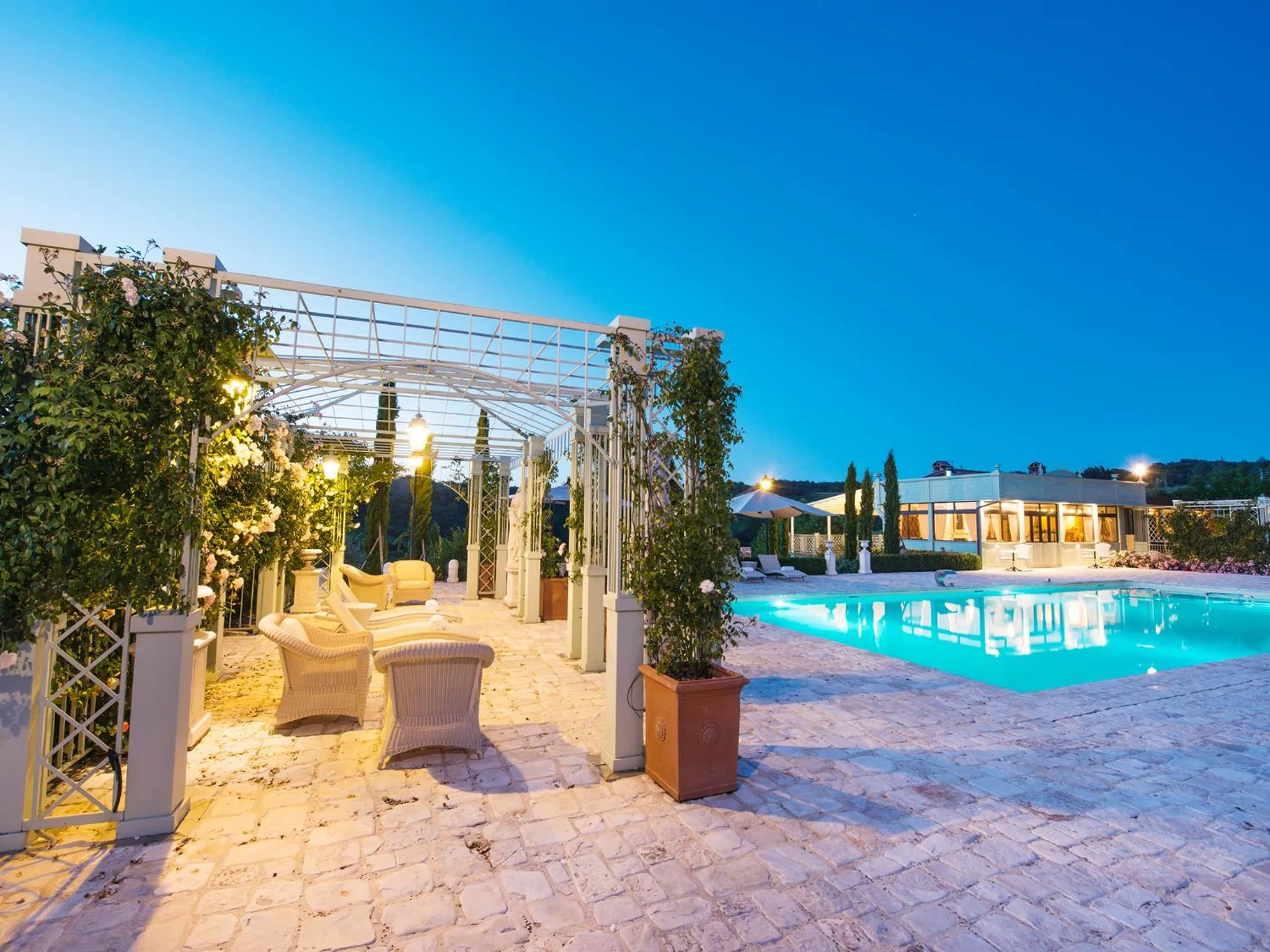 Patio in Relais Sassa al Sole