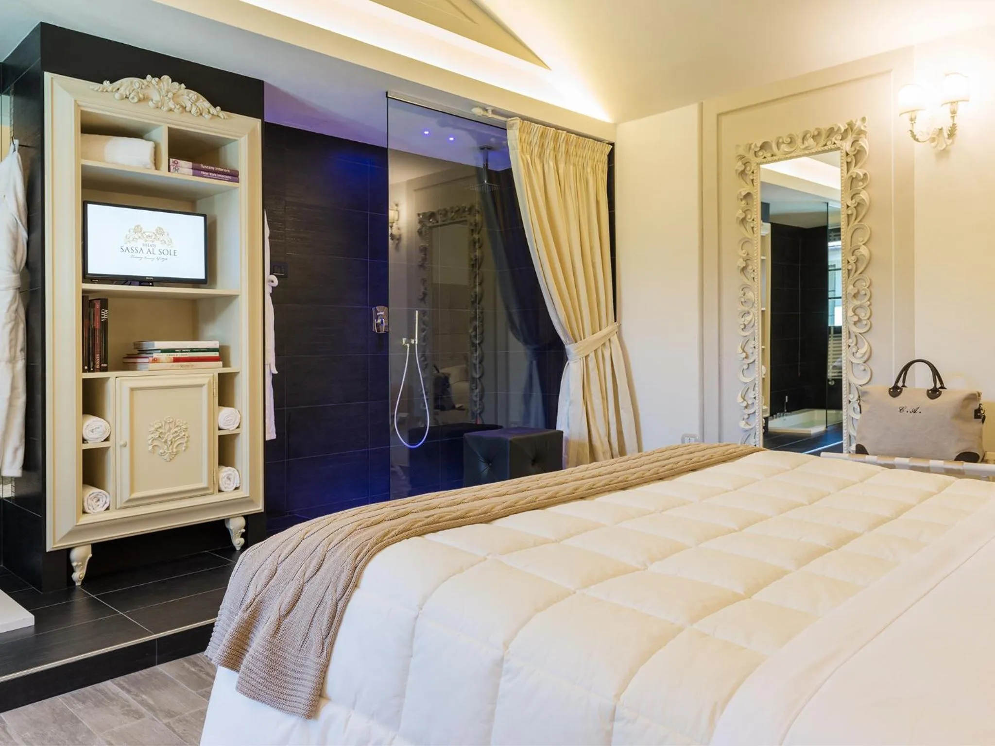 Shower in Relais Sassa al Sole